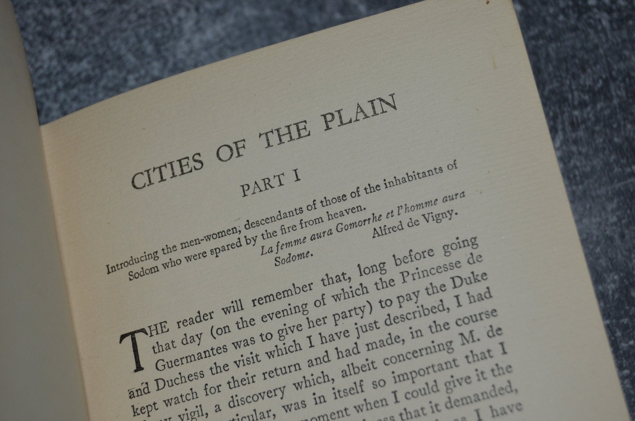 1929 Limited Edition – Cities of the Plain (Sodom and Gomorrah) by Marcel Proust - In Search of Lost Time - Brookfield Books