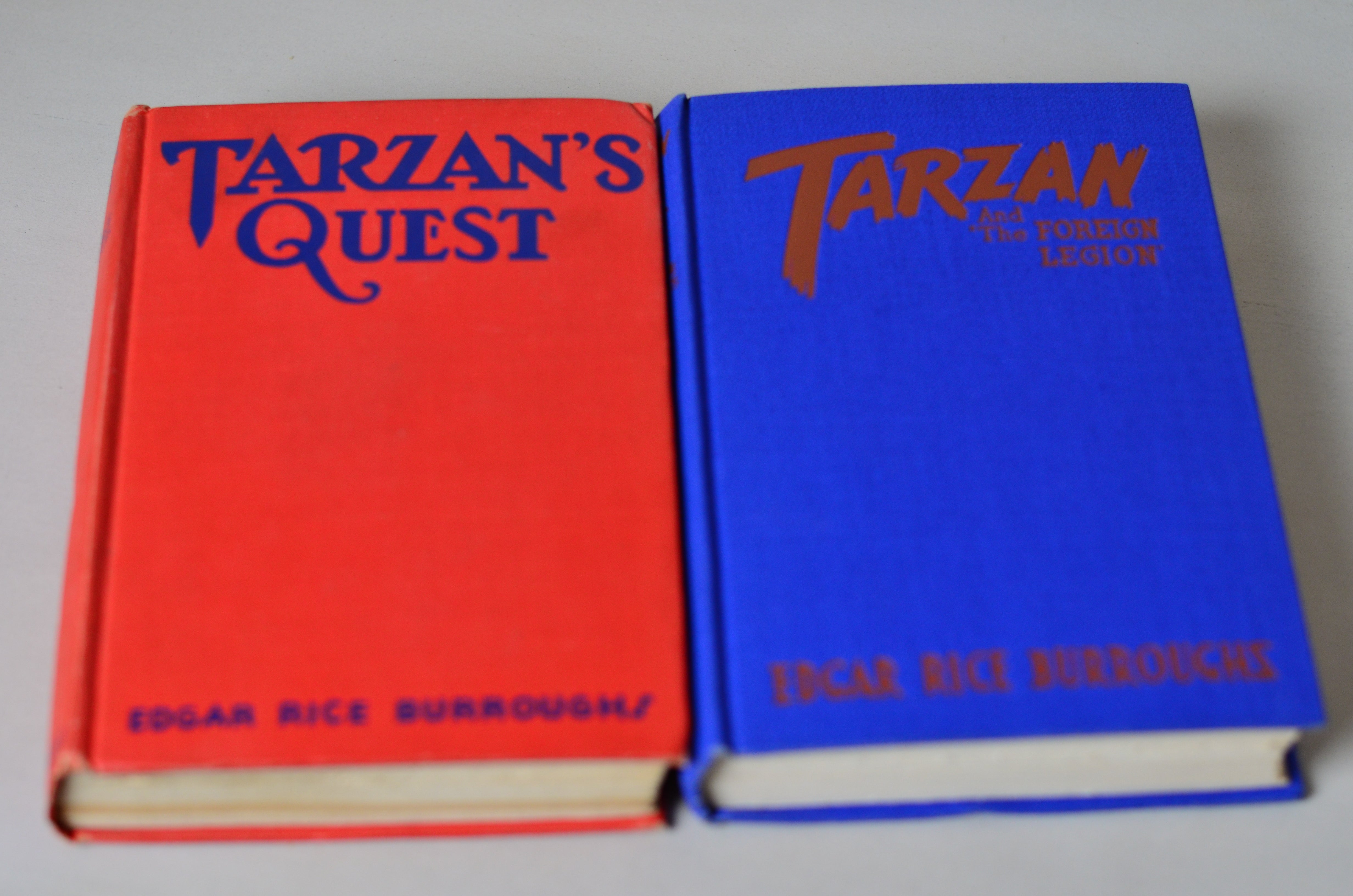 Tarzan of the Apes by Edgar Rice Burroughs - 14 Early Editions