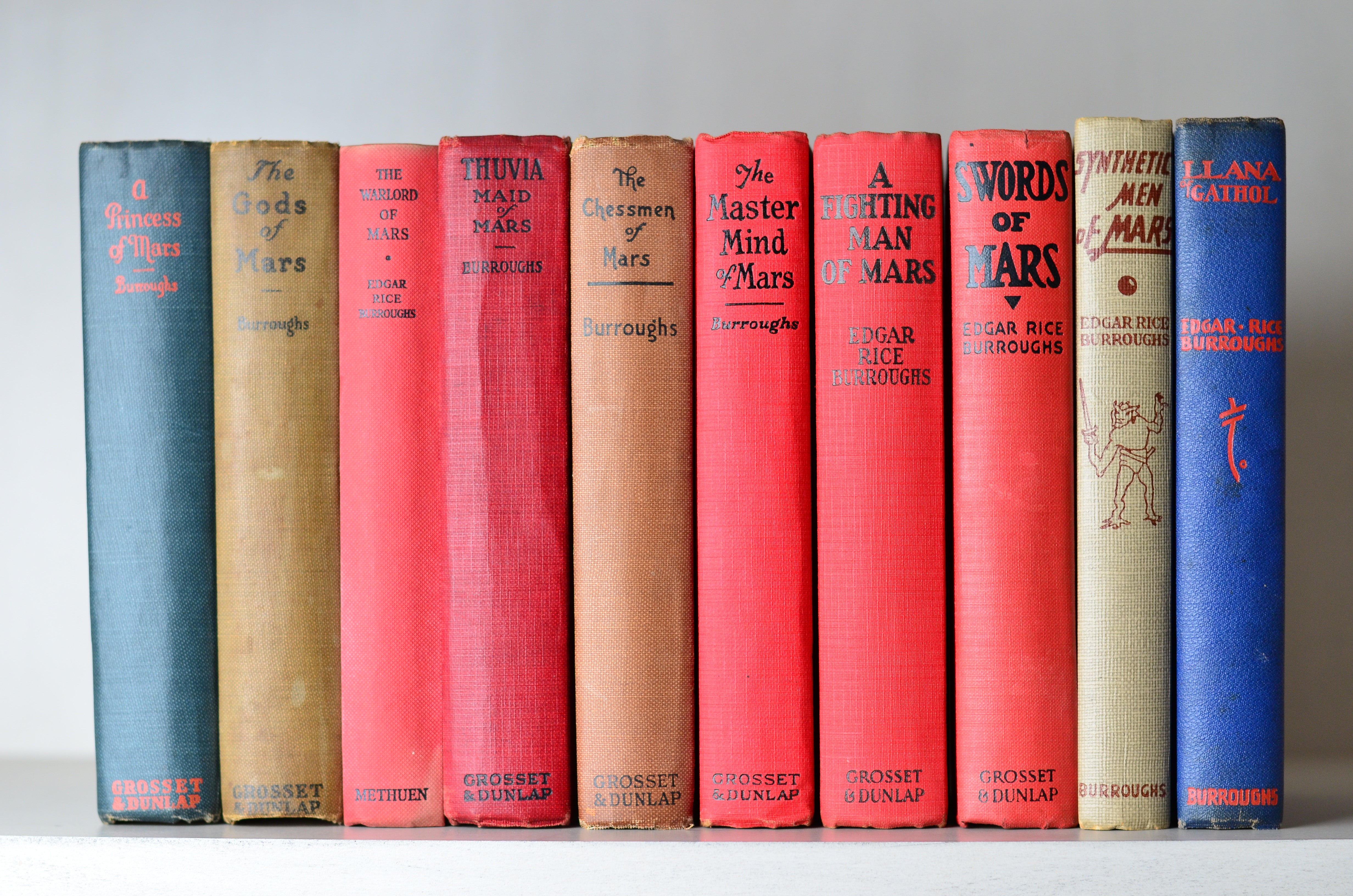 Complete Barsoom Martian Series by Edgar Rice Burroughs 1917-1948 - John Carter of Mars