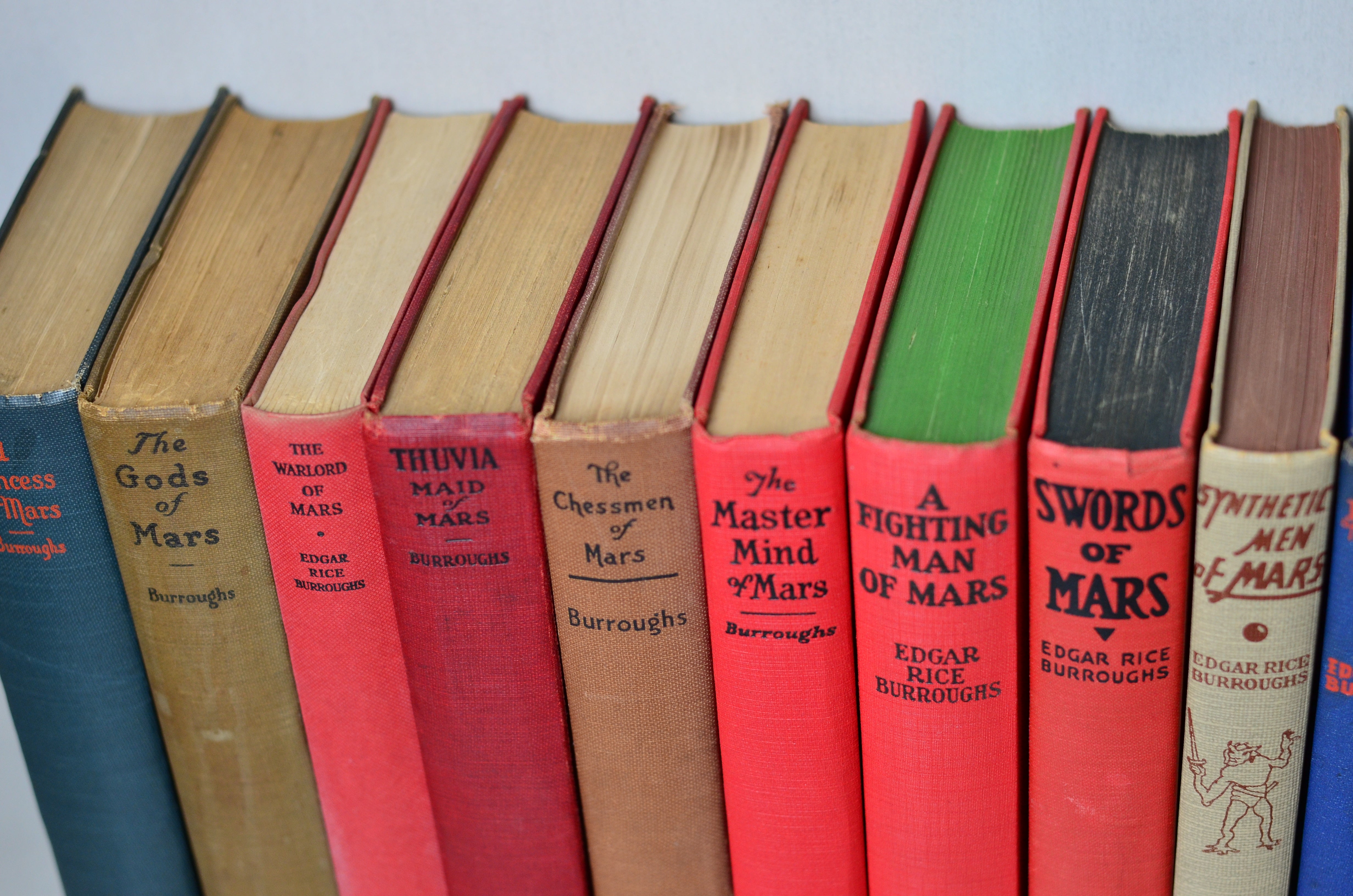 Complete Barsoom Martian Series by Edgar Rice Burroughs 1917-1948 - John Carter of Mars