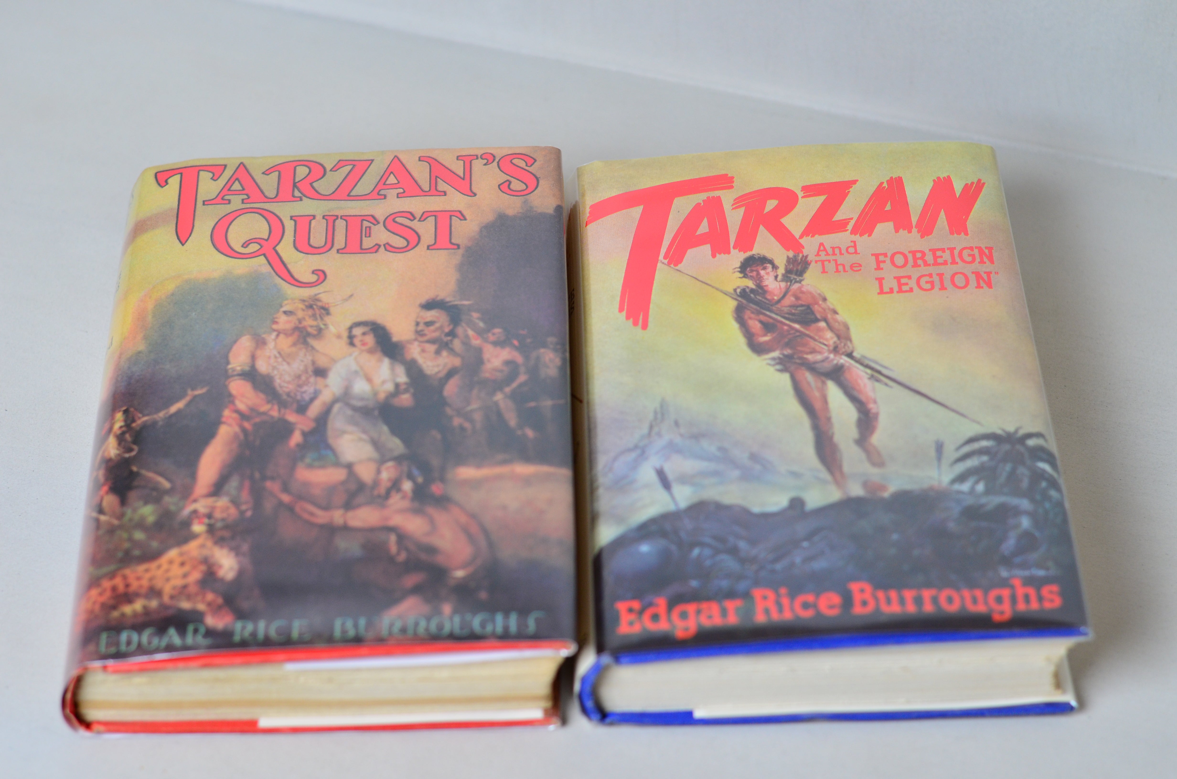 Tarzan of the Apes by Edgar Rice Burroughs - 14 Early Editions