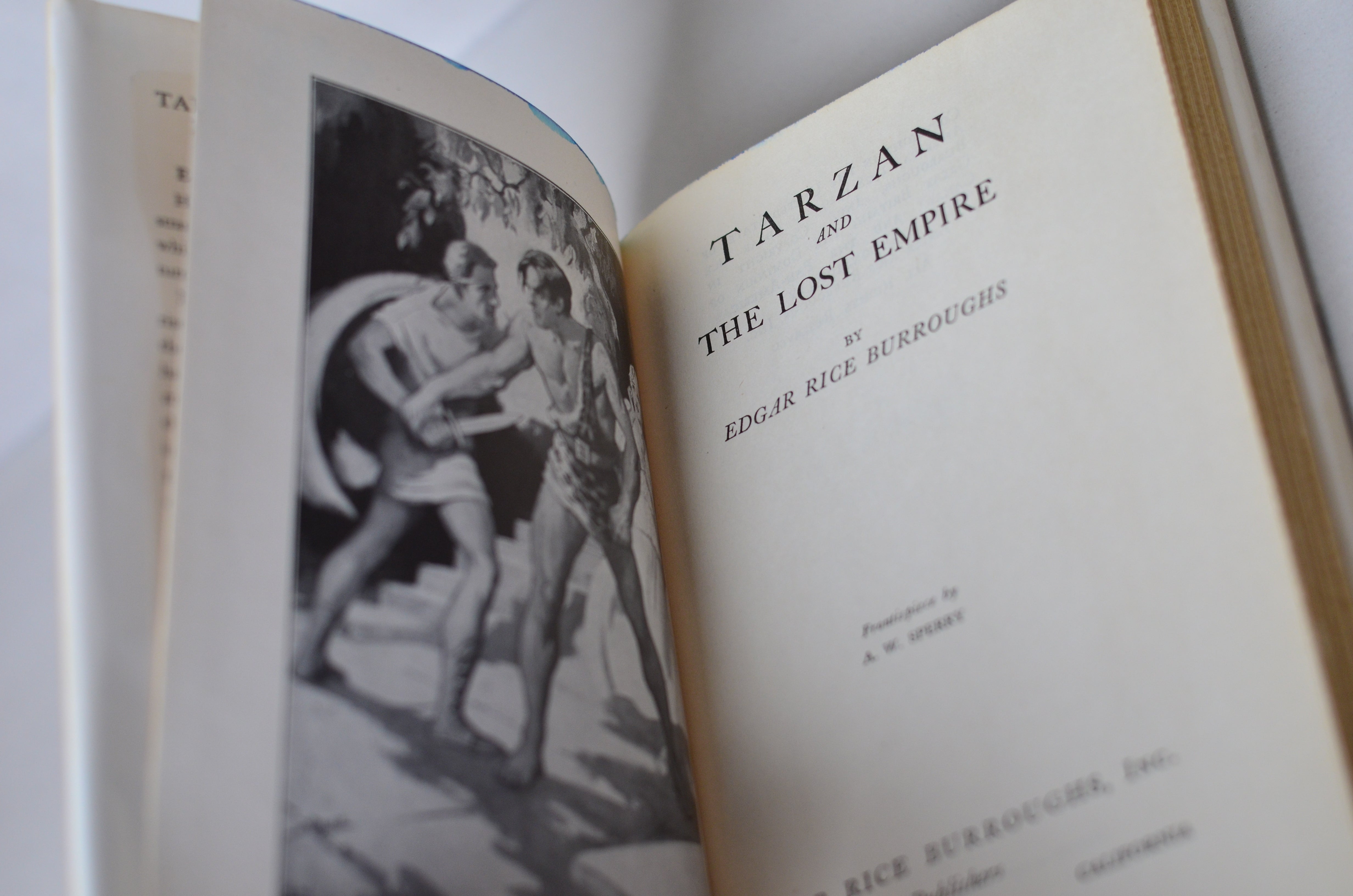 Tarzan of the Apes by Edgar Rice Burroughs - 14 Early Editions