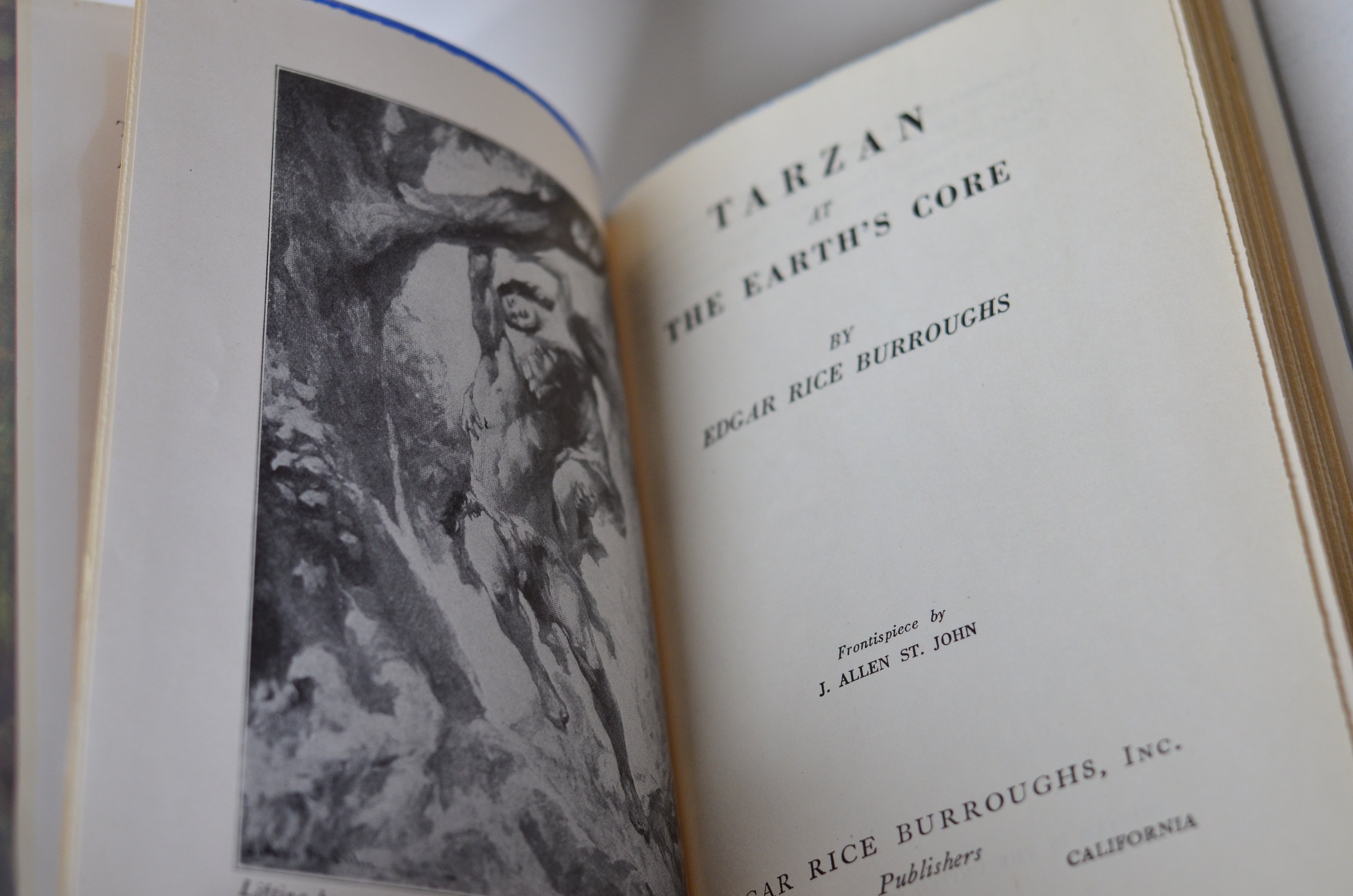 Tarzan of the Apes by Edgar Rice Burroughs - 14 Early Editions