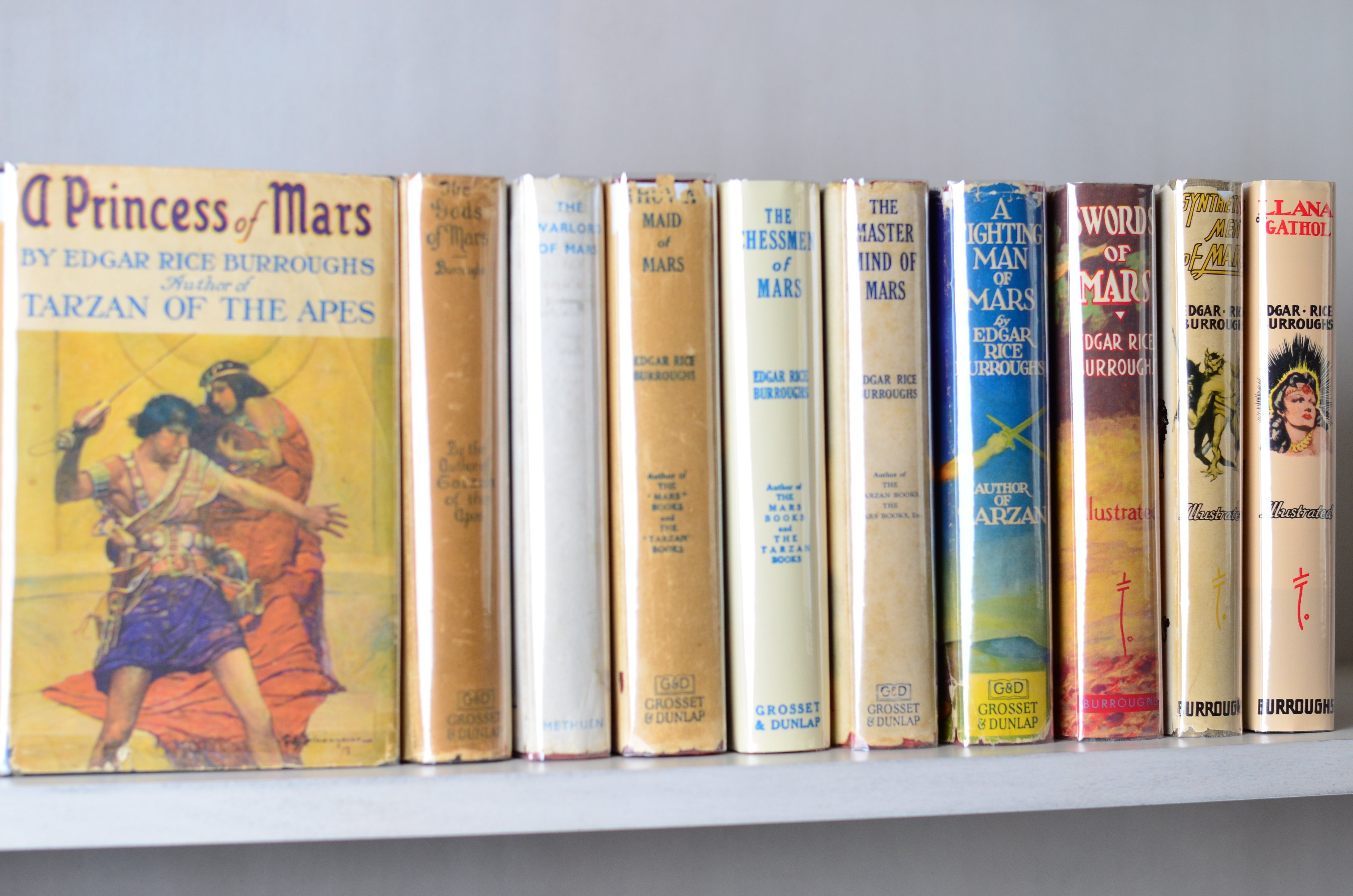 Complete Barsoom Martian Series by Edgar Rice Burroughs 1917-1948 - John Carter of Mars