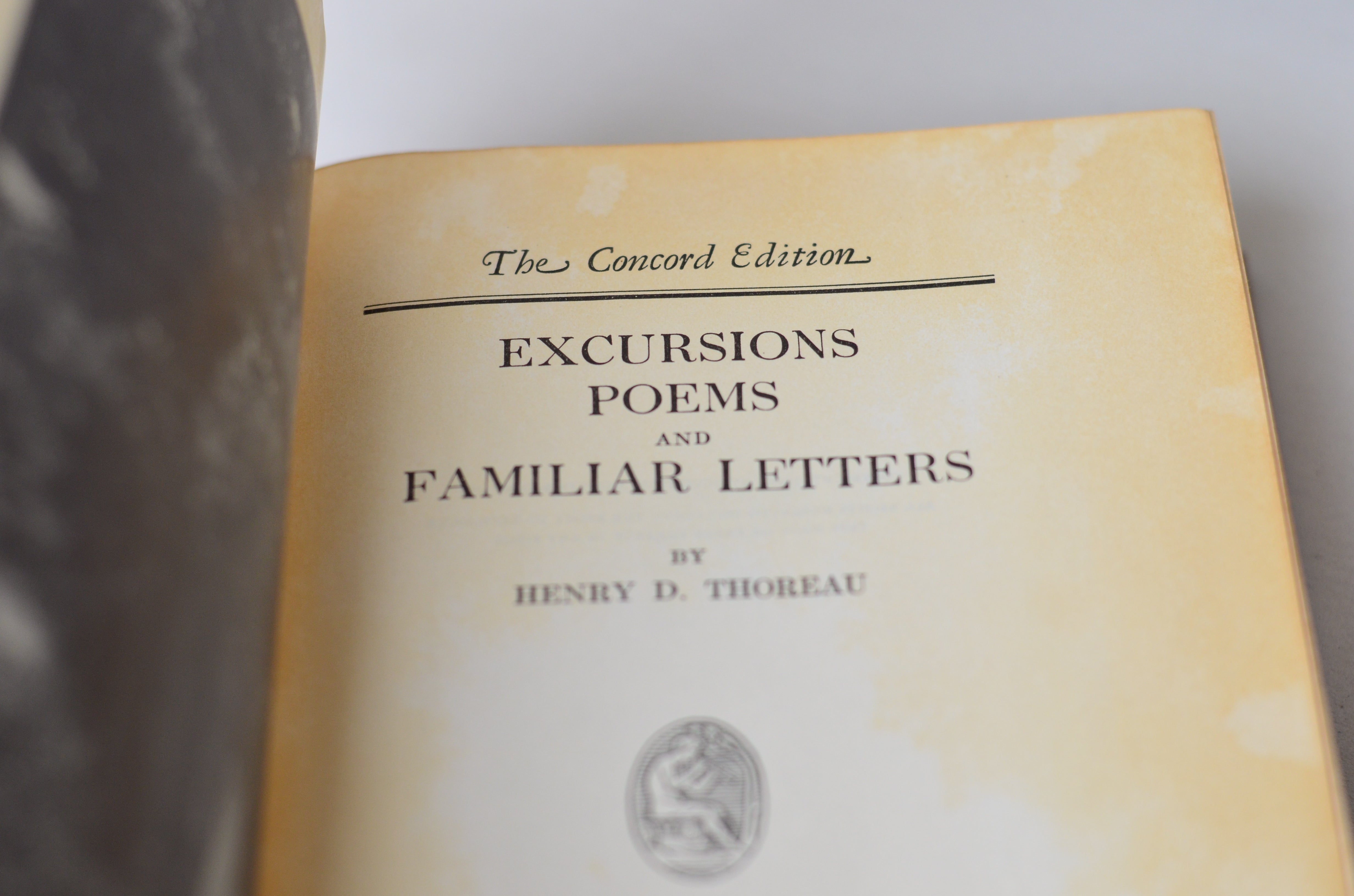 Excursions and Poems by Henry David Thoreau 1929 - Walking, Nature