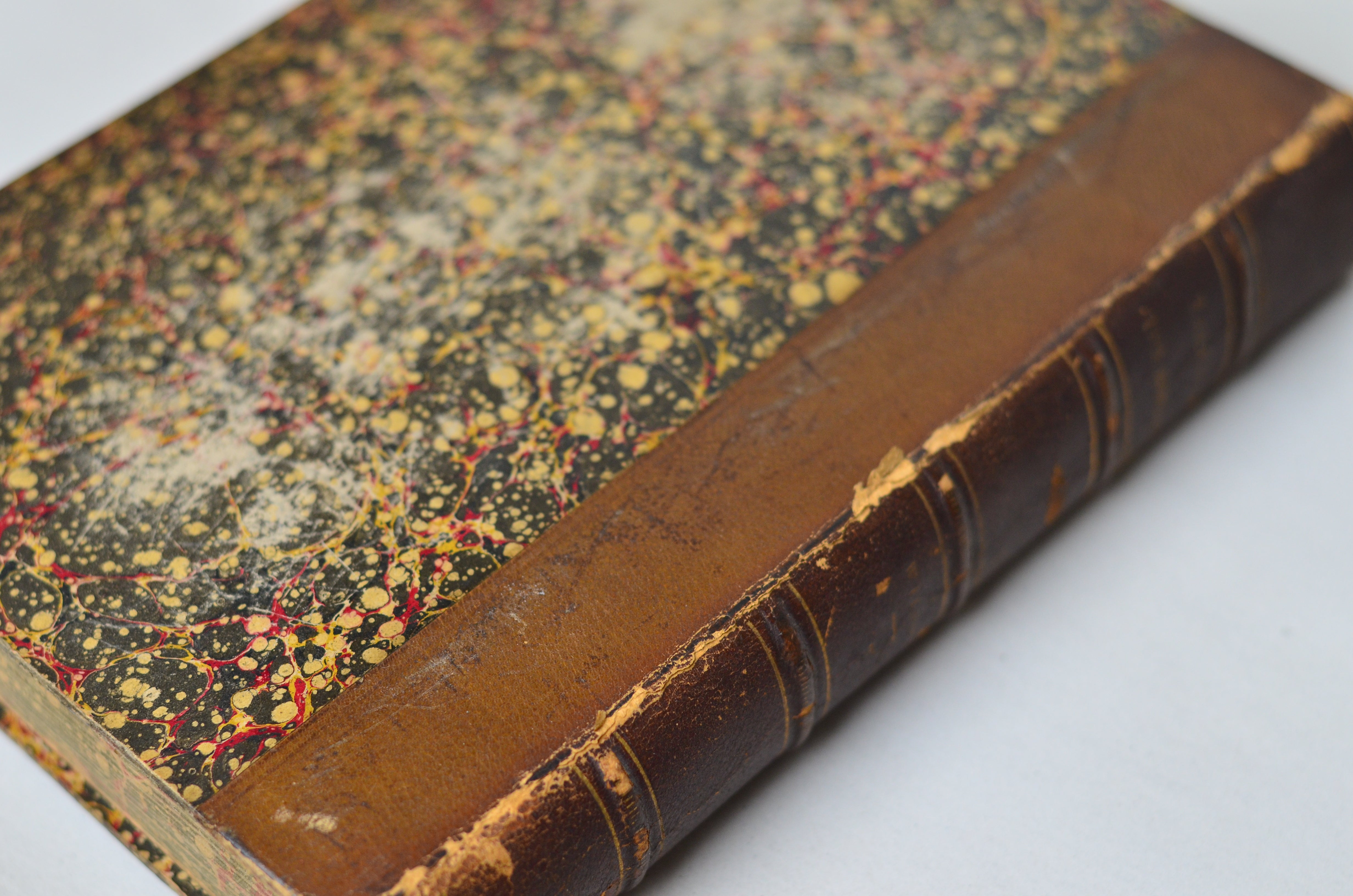 Antique Leather Bound Tales of the Borders and Scotland by John Mackay Wilson c. 1880