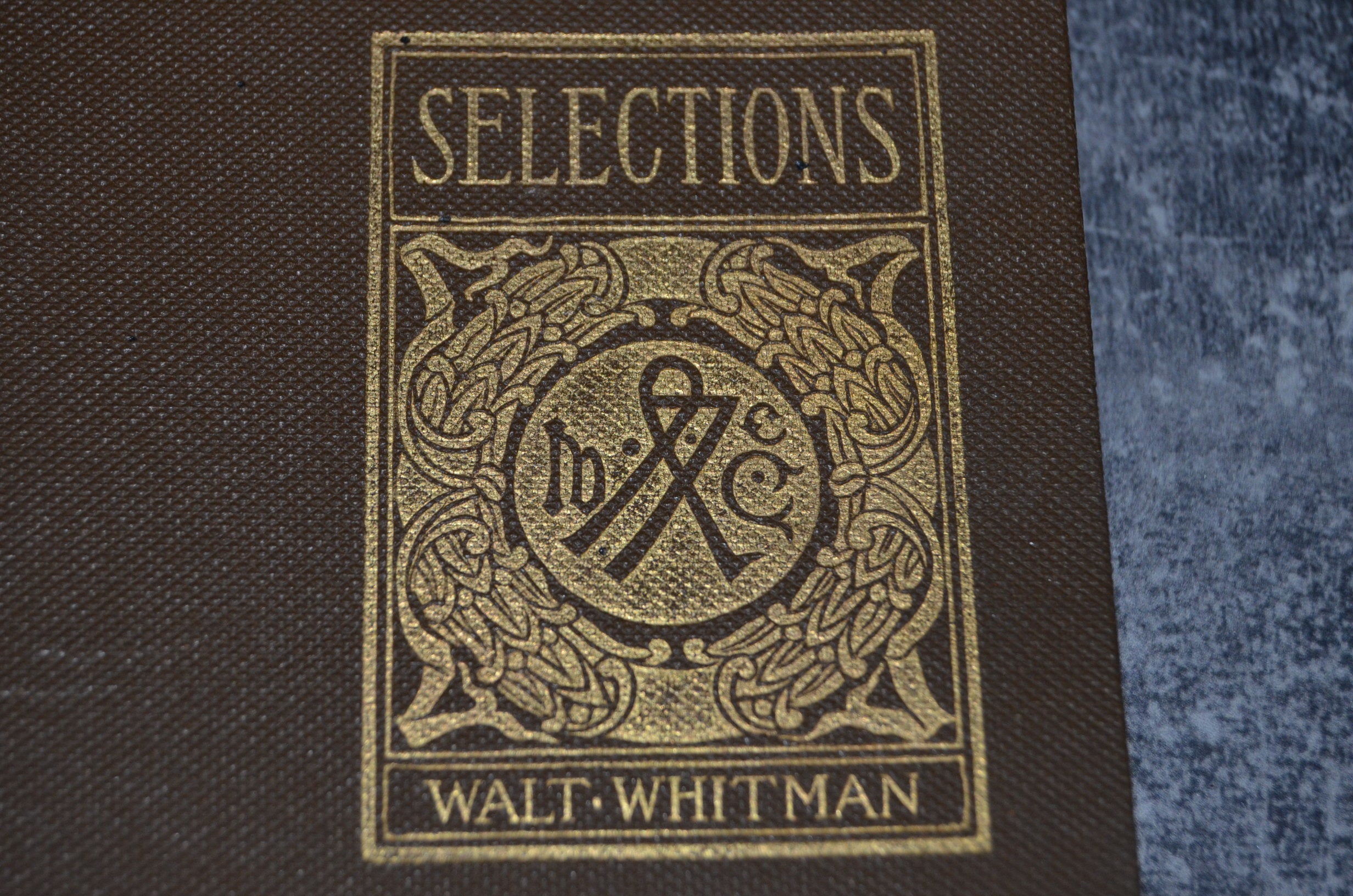 Antique Selections From Leaves of Grass by Walt Whitman 1900