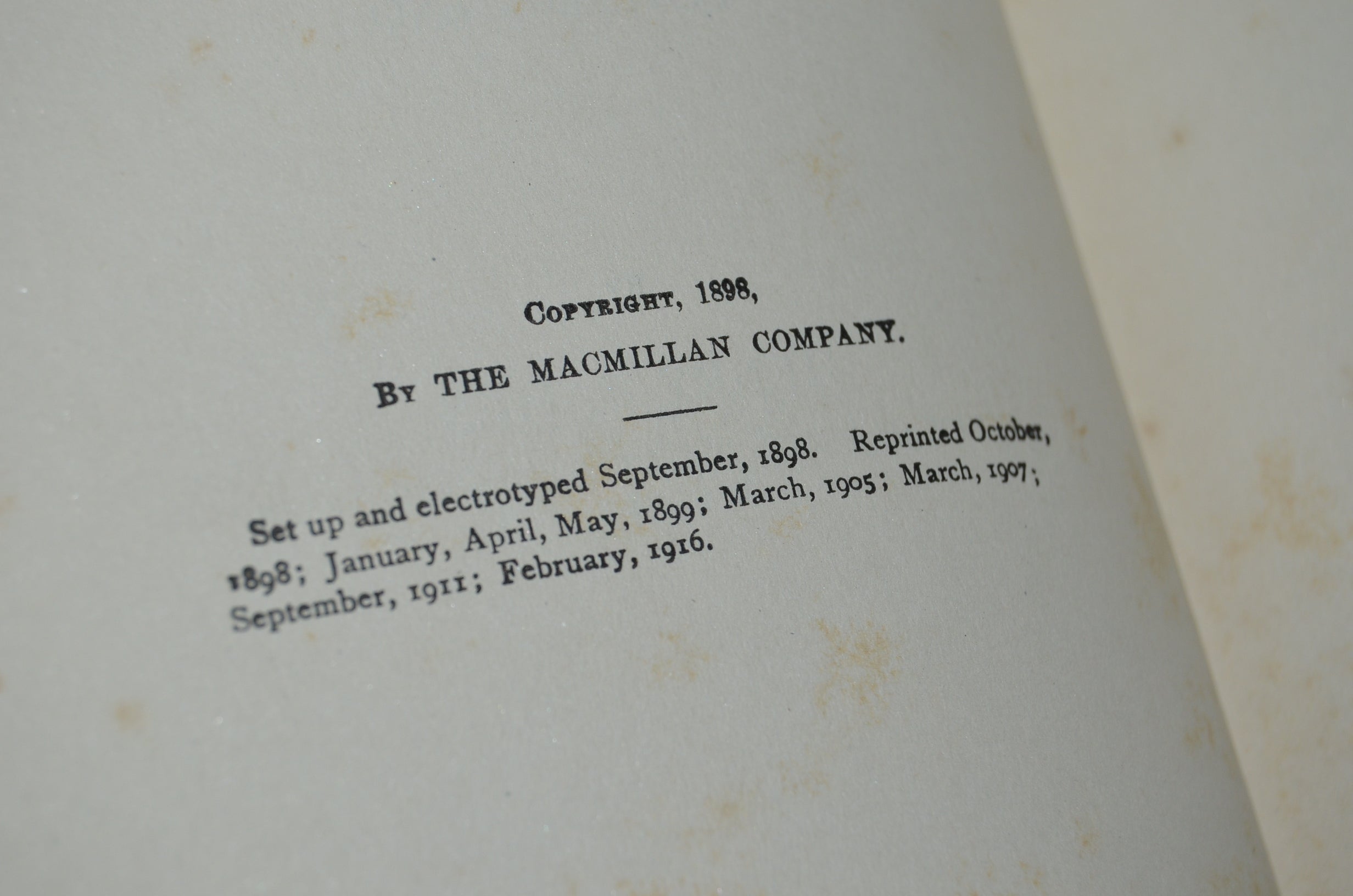 First Edition Tenth Printing The Two Magics or The Turn of the Screw by Henry James 1918