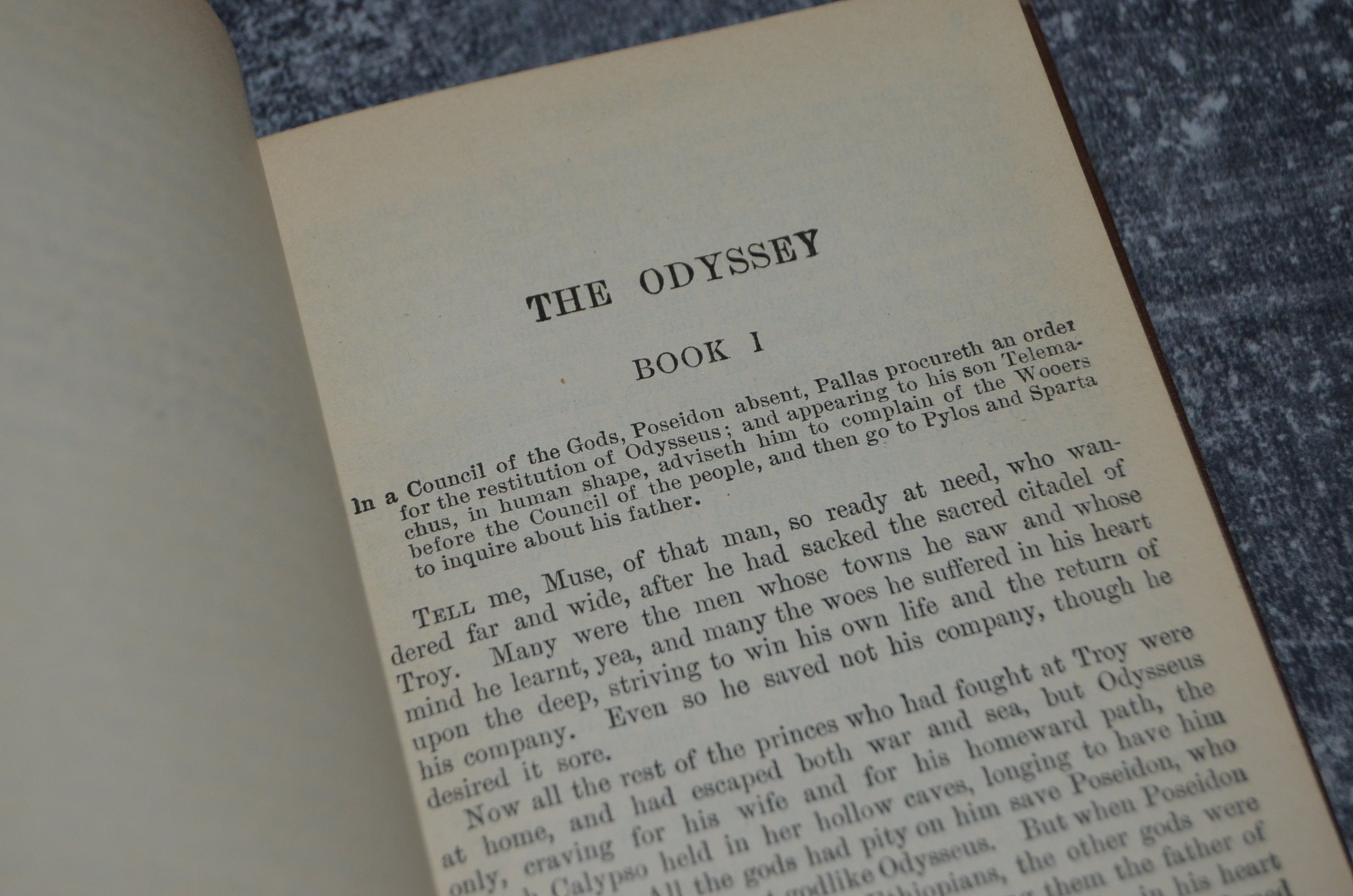 Antique The Odyssey by Homer 1915 – Andrew Lang