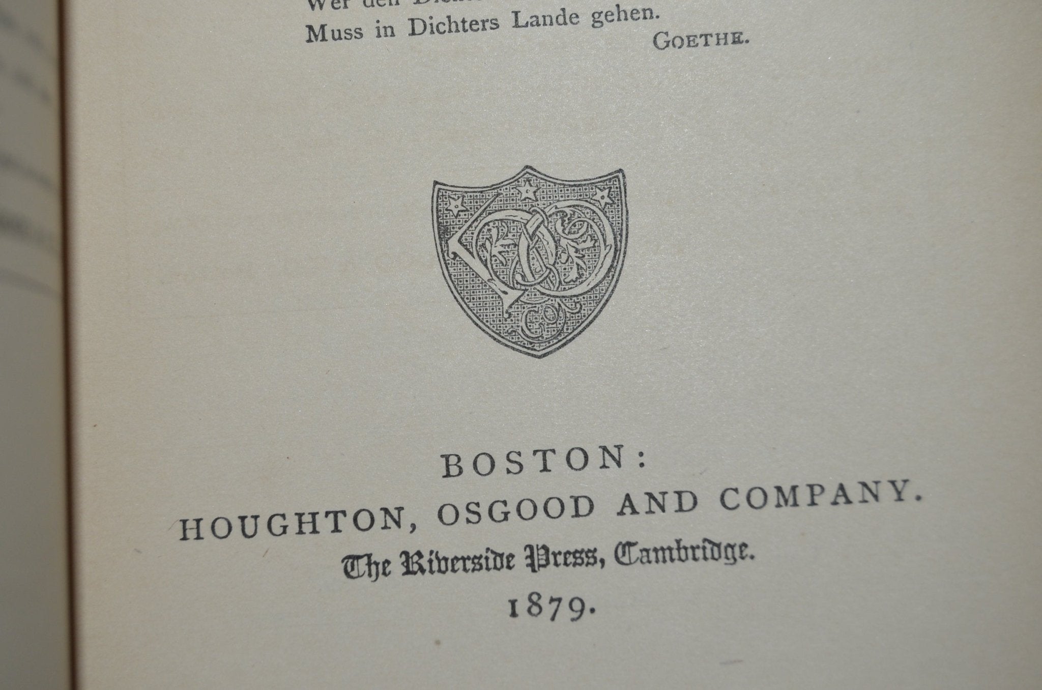 Antique Faust by Johann Wolfgang Von Goethe 1879 – Part I - Brookfield Books