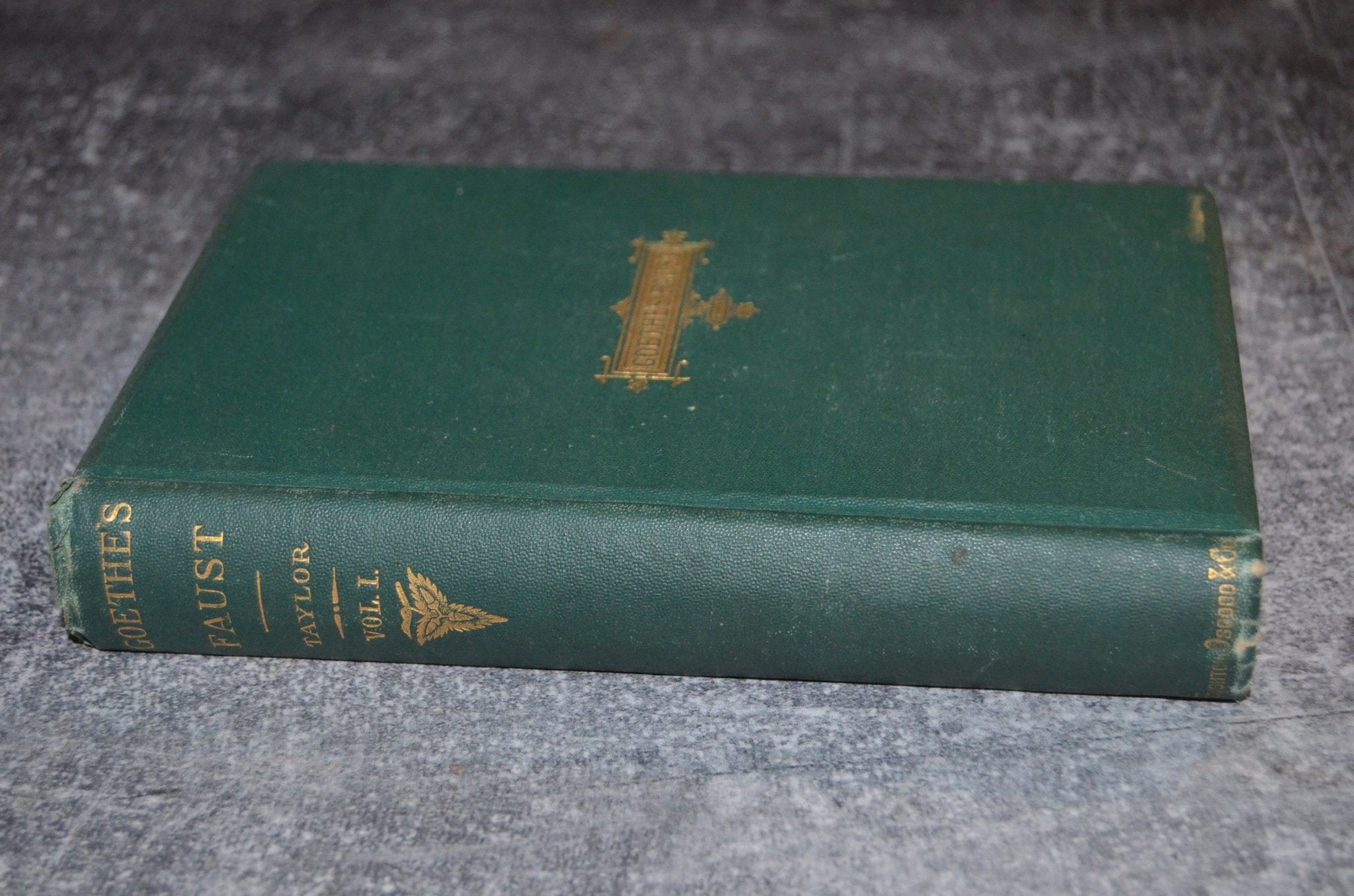 Antique Faust by Johann Wolfgang Von Goethe 1879 – Part I - Brookfield Books