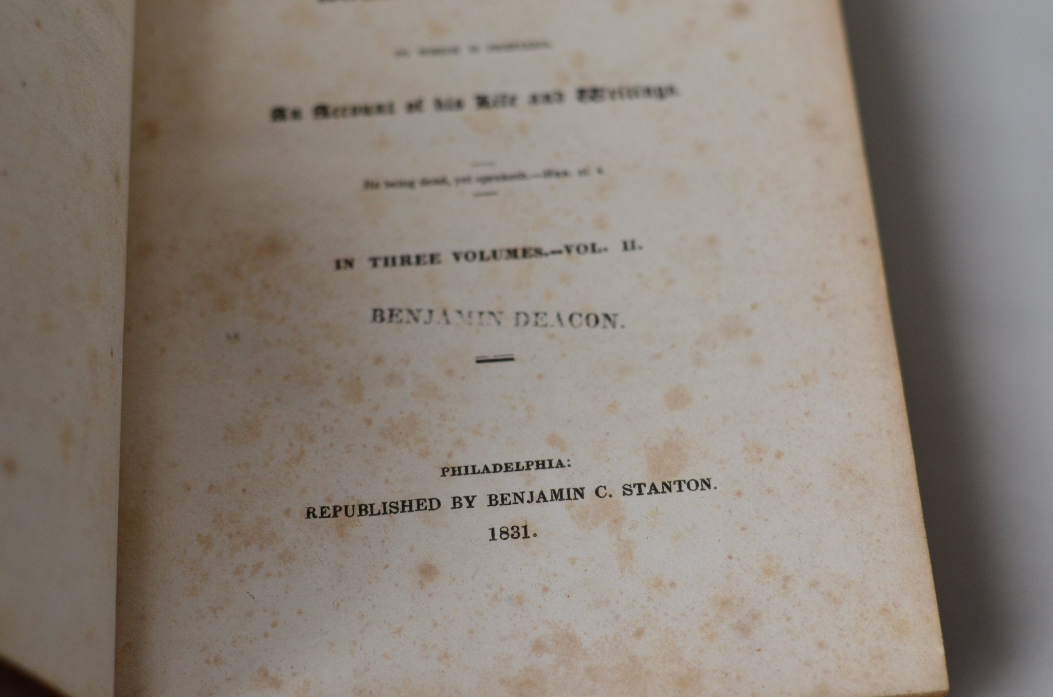 Antique Leather Bound An Apology For The True Christian Divinity by Robert Barclay 1831 - Quaker - Brookfield Books