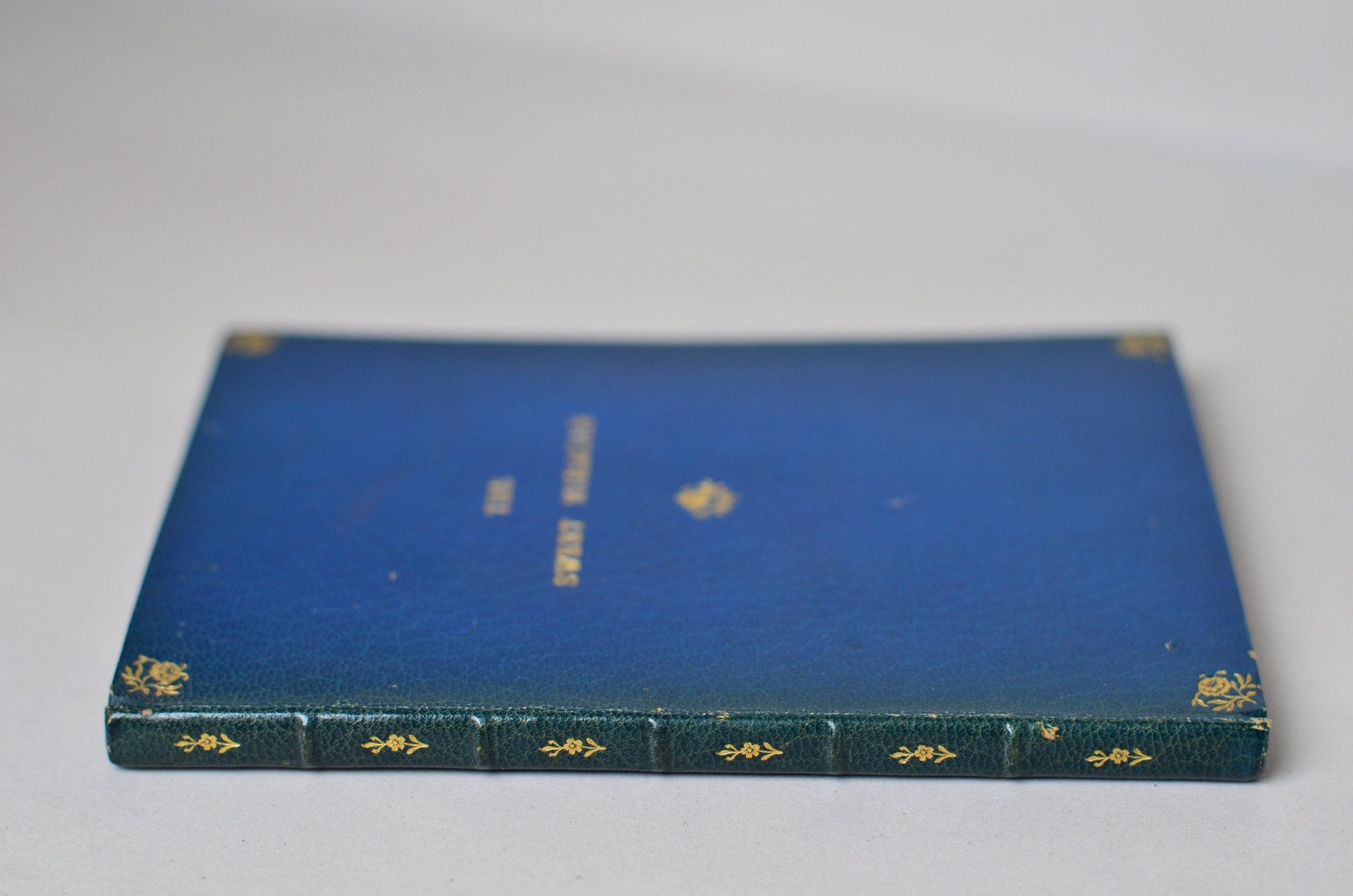 Antique Leather Bound Decorative Binding The Sweet Miracle by Eca de Queiroz 1916 - Christianity - Brookfield Books