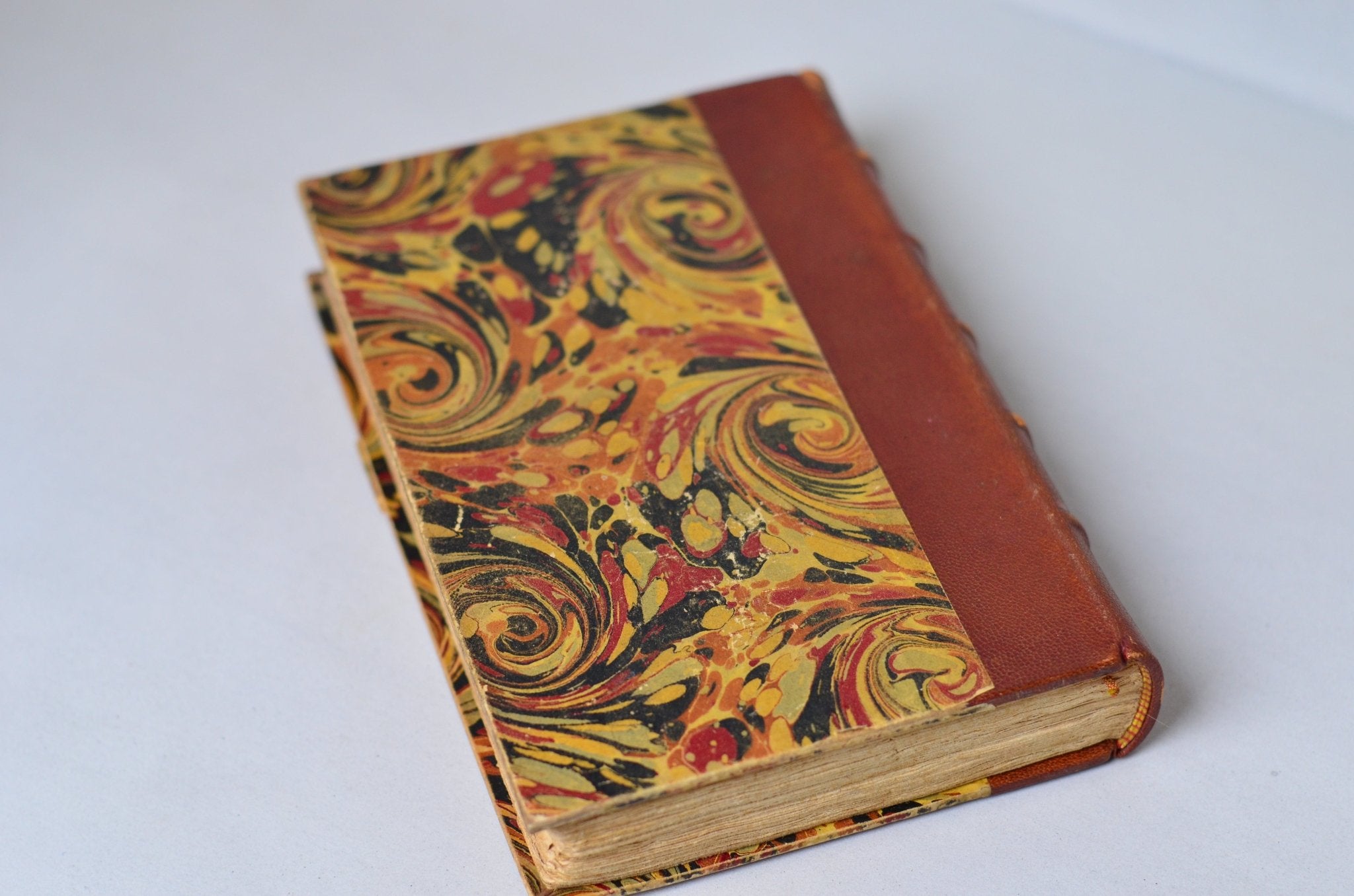 Antique Leather Bound Madame Bovary by Gustave Falubert 1911 - French - Brookfield Books