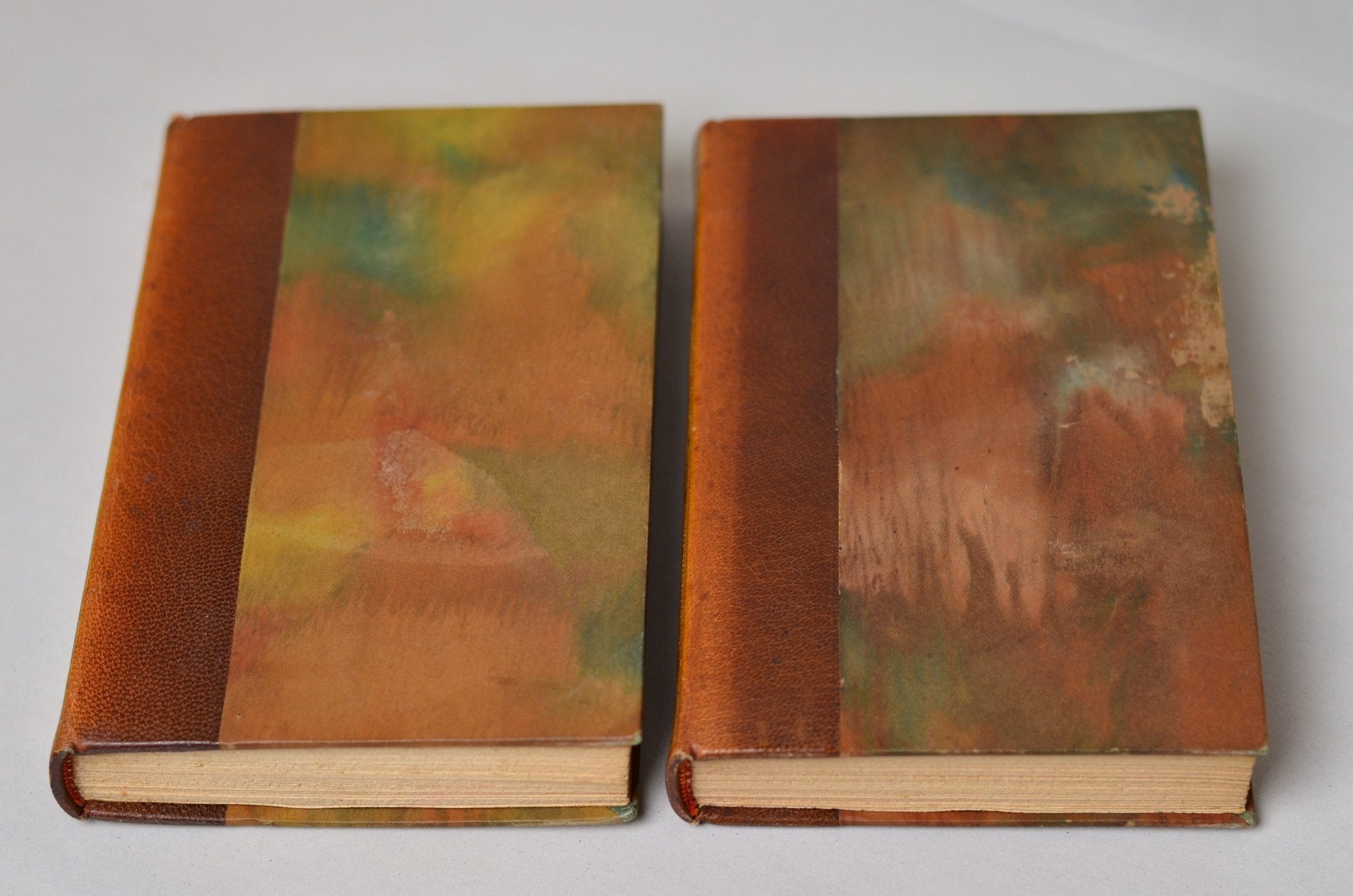 Antique Leather Bound The Golden Legend by Jacobus de Voragine - French - Brookfield Books