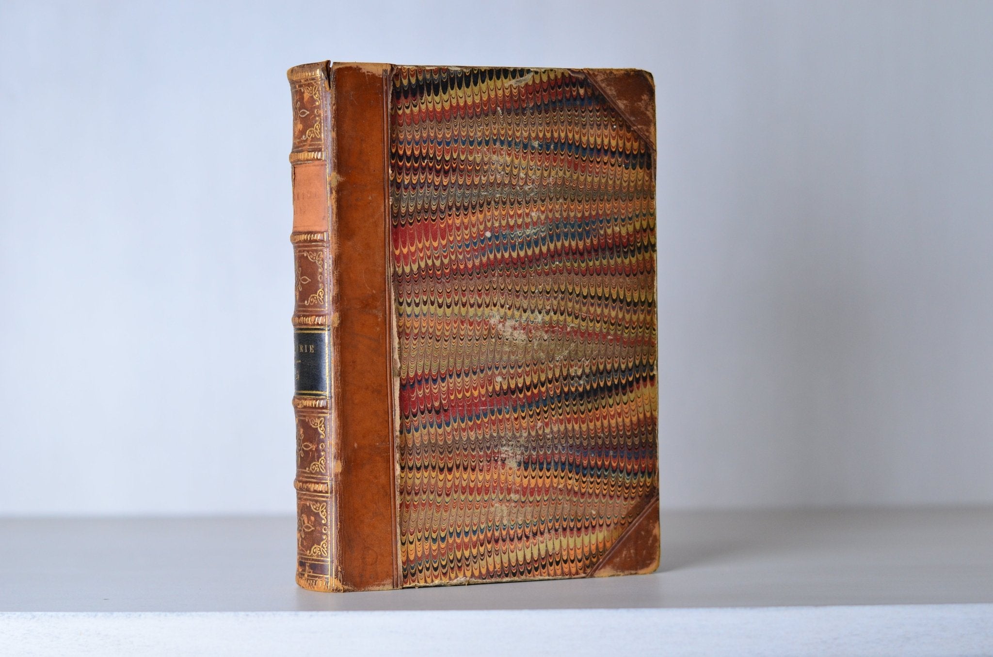 Antique Leather Bound The Prairie by James Fenimore Cooper 1857 - Brookfield Books