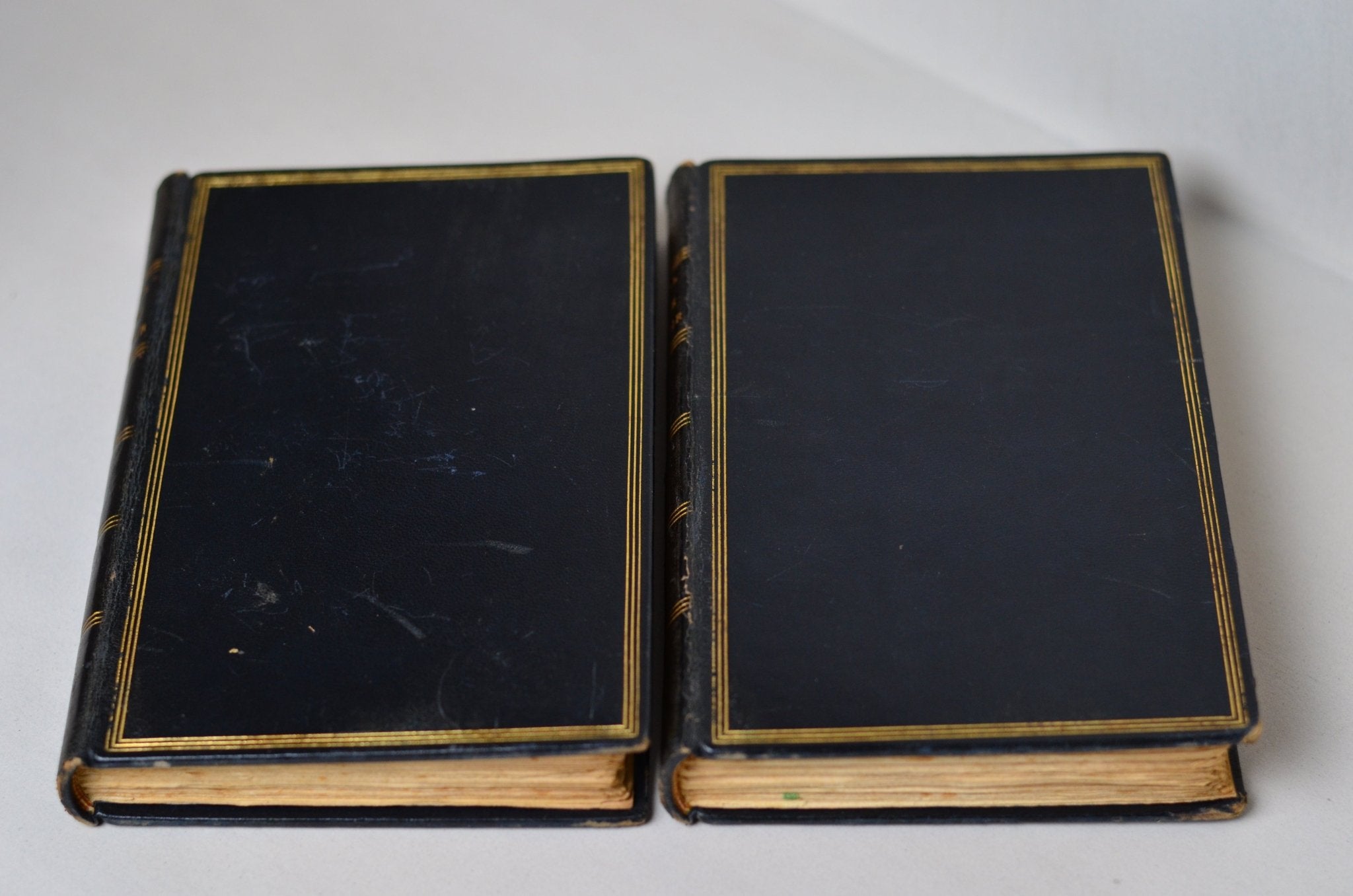 Antique Leather Bound The Red and the Black by Stendhal - c. 1925, French - Brookfield Books