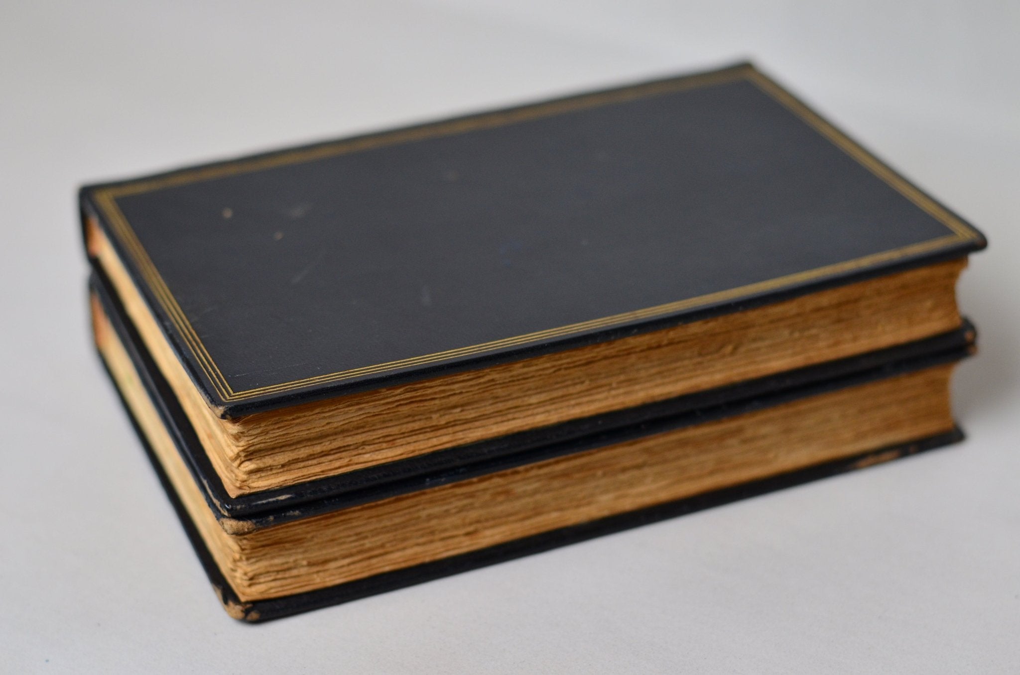 Antique Leather Bound The Red and the Black by Stendhal - c. 1925, French - Brookfield Books