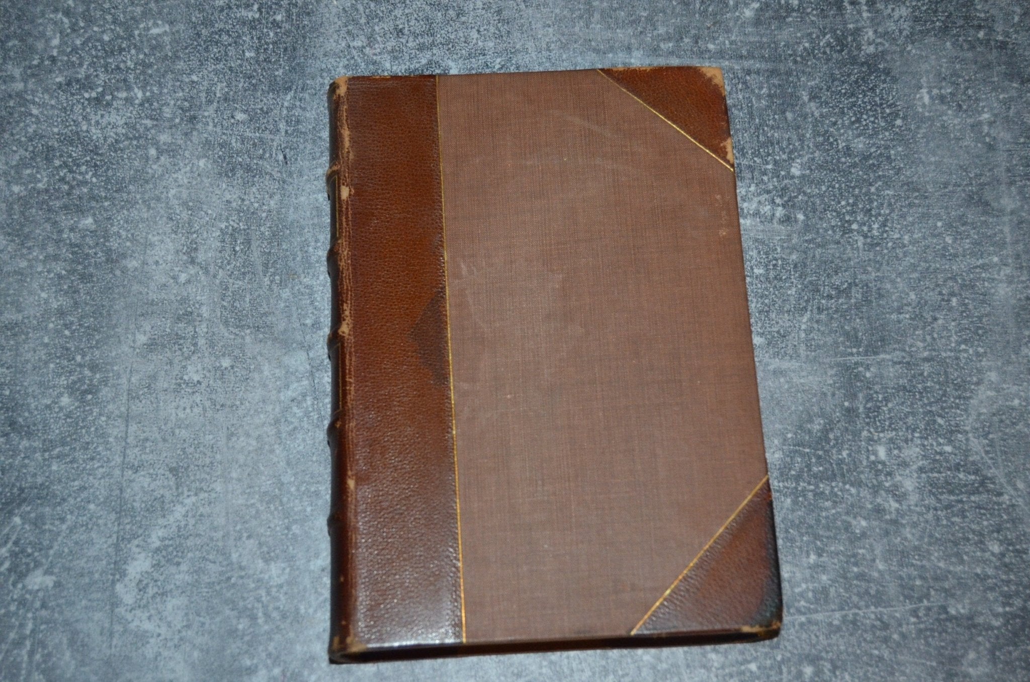 Antique Leather Bound The Scarlett Letter by Nathaniel Hawthorne 1909 - Brookfield Books