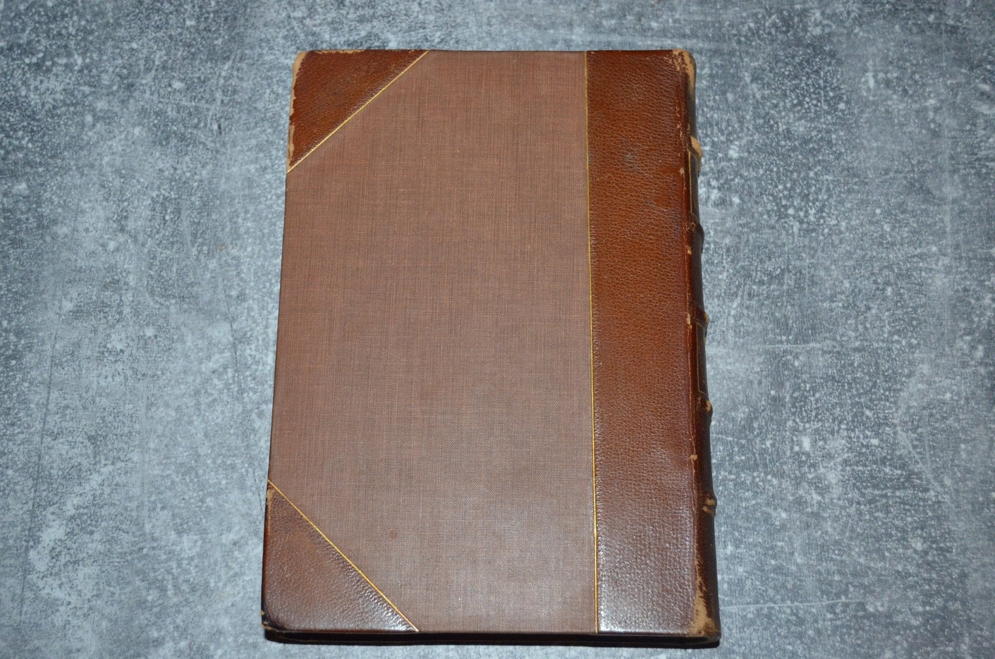 Antique Leather Bound The Scarlett Letter by Nathaniel Hawthorne 1909 - Brookfield Books