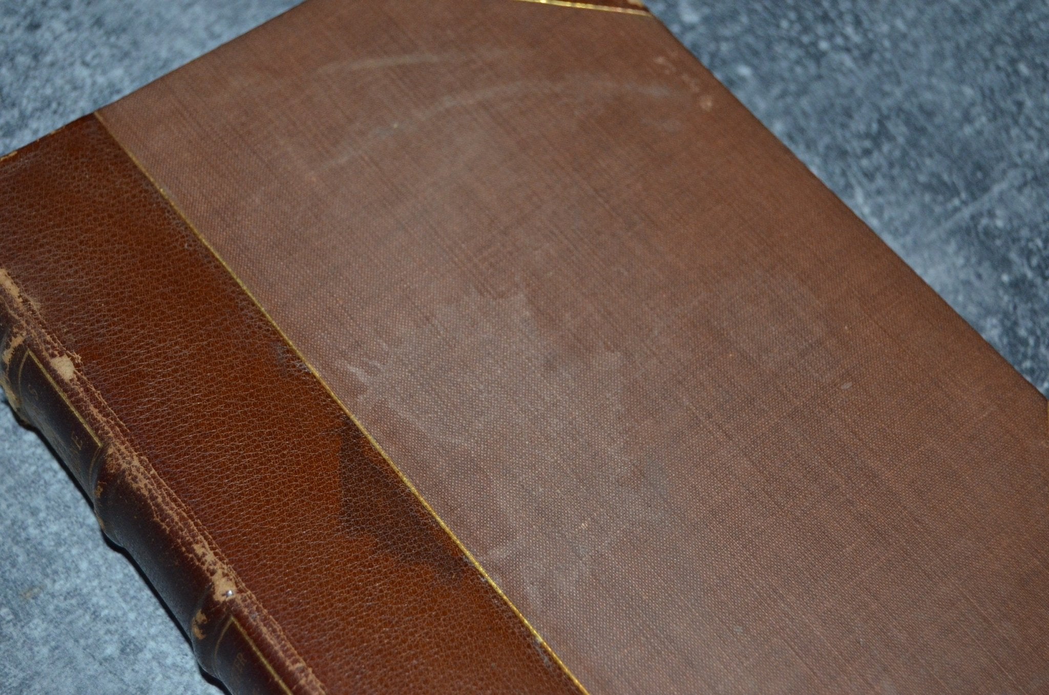 Antique Leather Bound The Scarlett Letter by Nathaniel Hawthorne 1909 - Brookfield Books