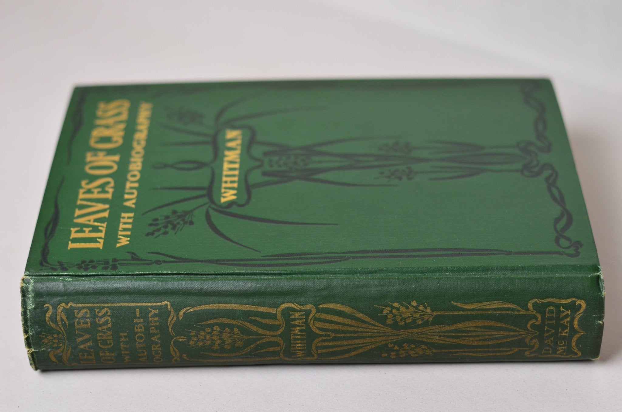 Antique Leaves of Grass by Walt Whitman 1900 - Brookfield Books