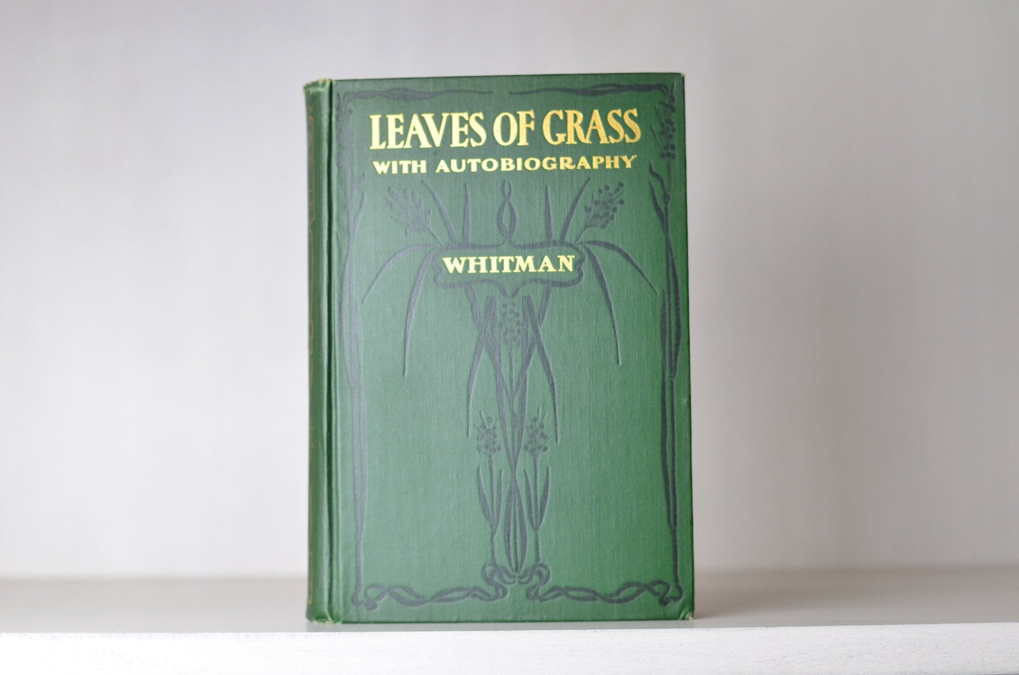 Antique Leaves of Grass by Walt Whitman 1900 - Brookfield Books