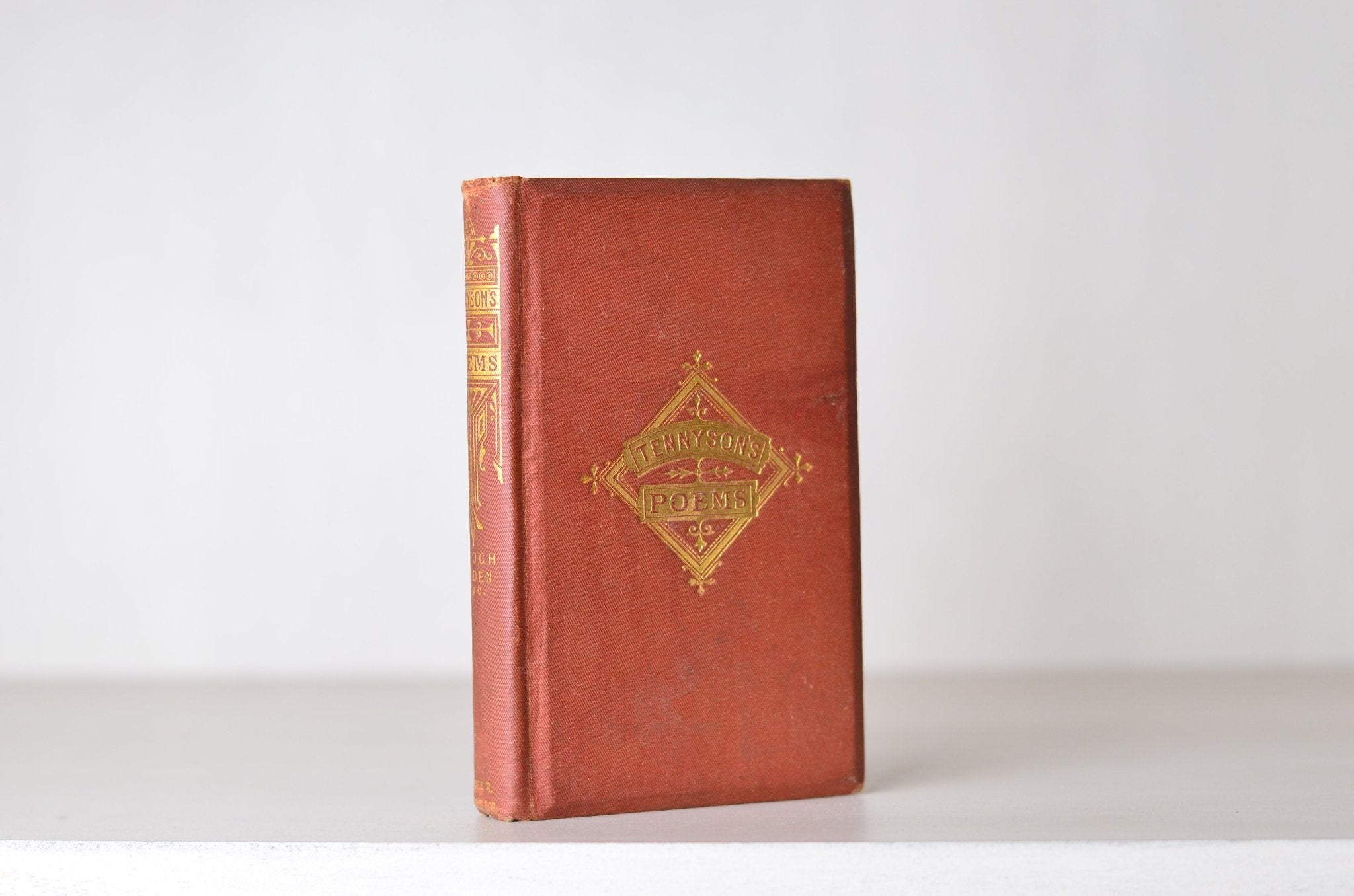 Antique Miniature Enoch Arden & Tithonus by Lord Alfred Tennyson 1871 - Brookfield Books