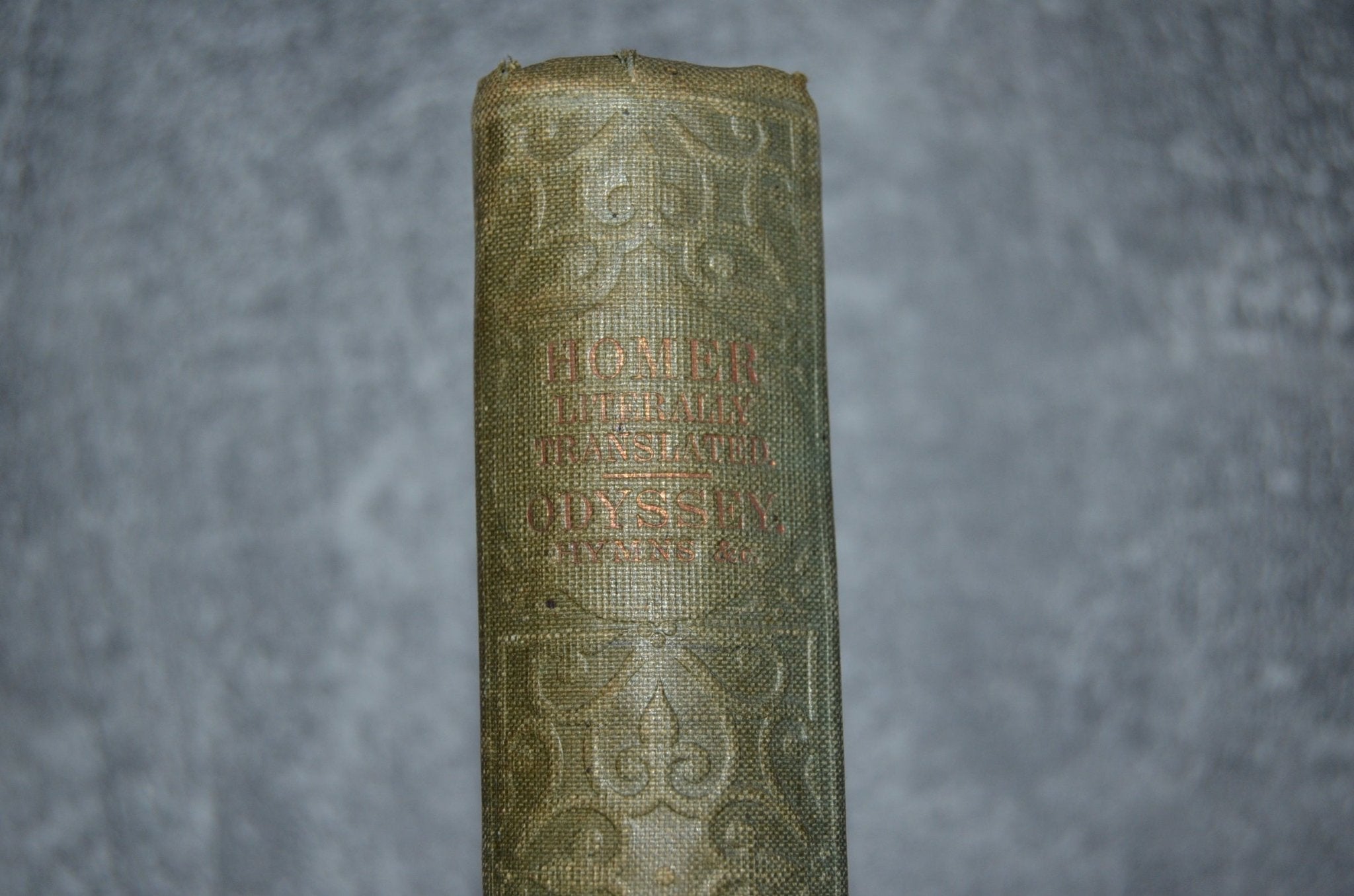 Antique The Odyssey of Homer 1861 - Brookfield Books