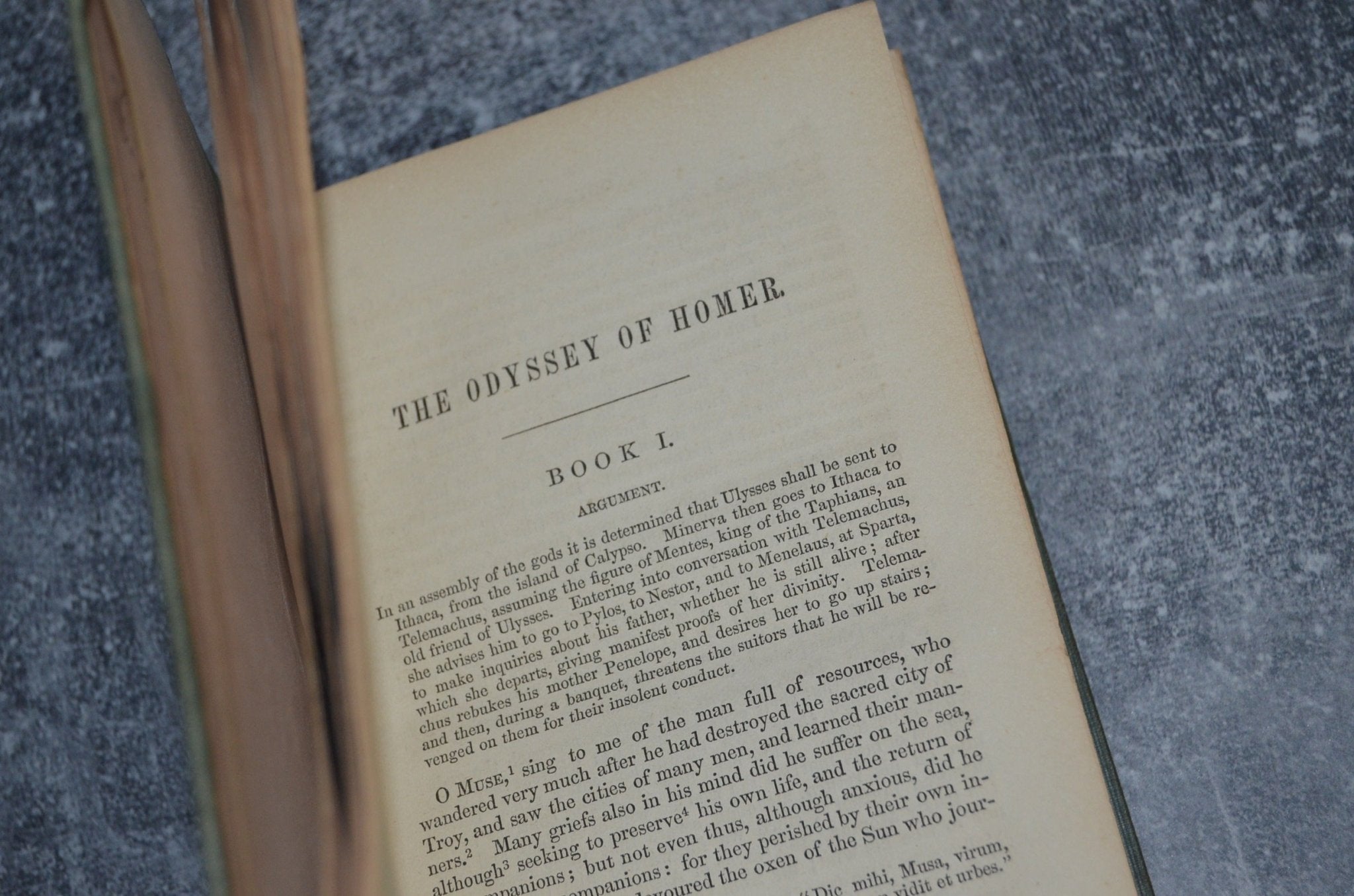 Antique The Odyssey of Homer 1861 - Brookfield Books