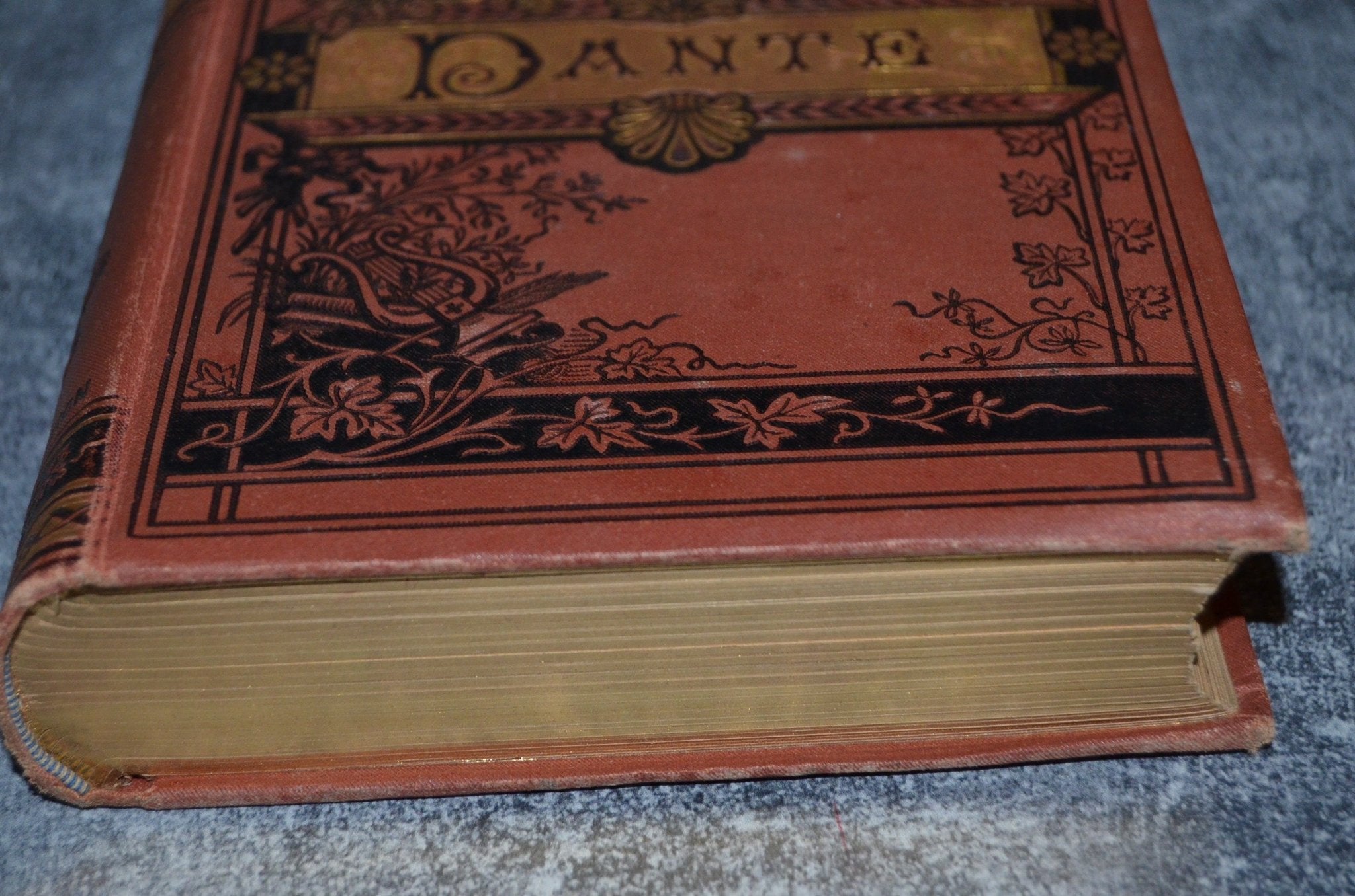 Antique Victorian Binding Dante’s Inferno 1883 - Brookfield Books