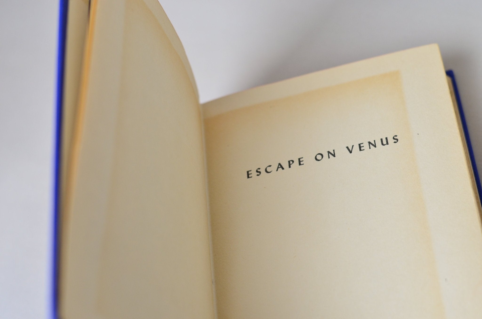 First Edition First Printing Escape on Venus by Edgar Rice Burroughs 1948 - Brookfield Books