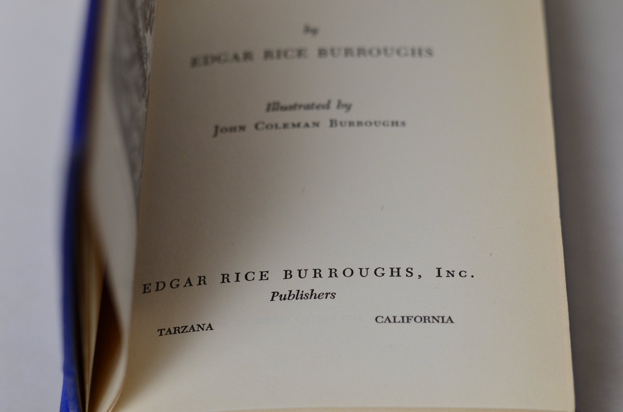 First Edition First Printing Escape on Venus by Edgar Rice Burroughs 1948 - Brookfield Books