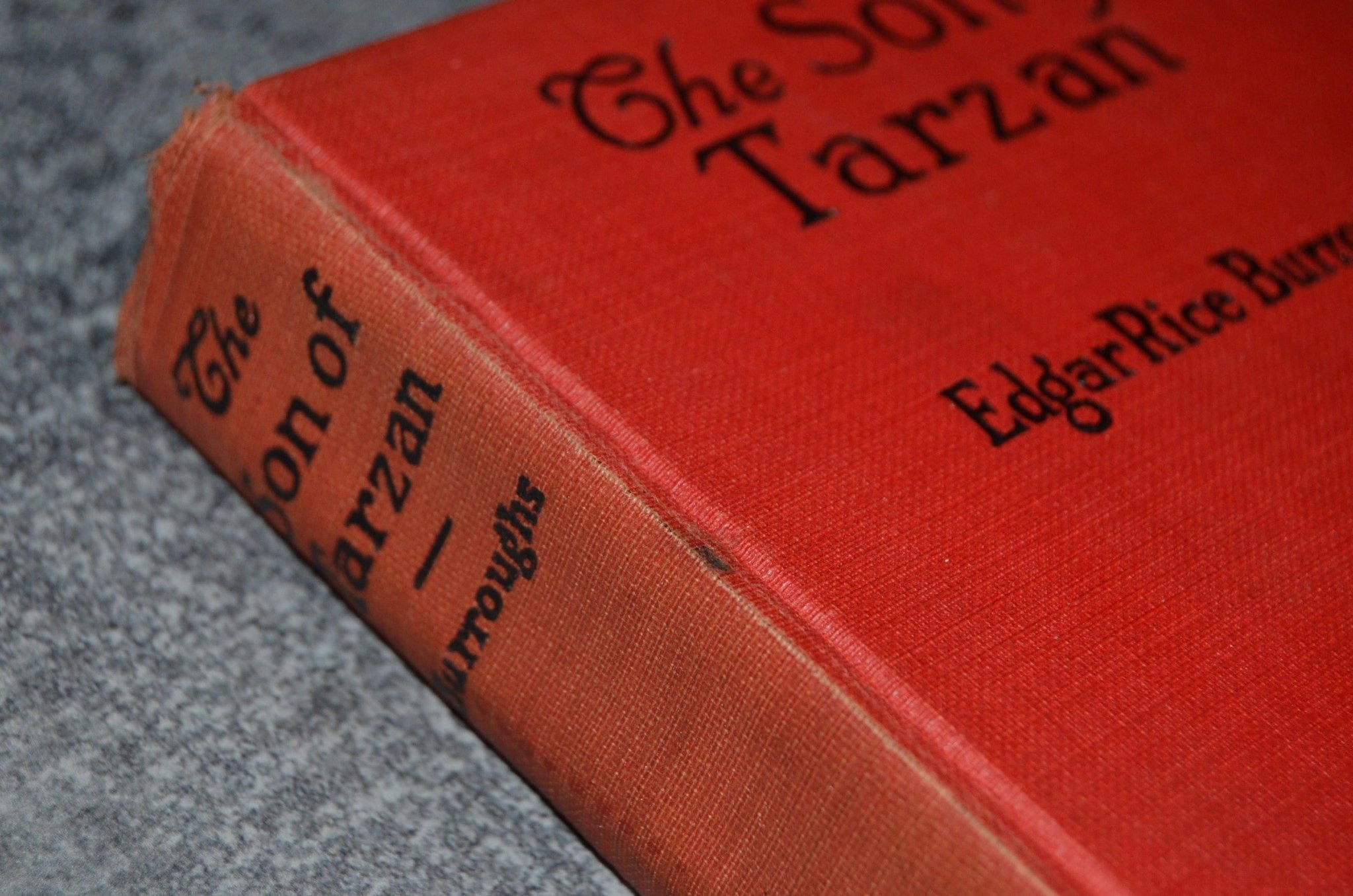 Grosset & Dunlap Edition Son of Tarzan by Edgar Rice Burroughs 1917 - Brookfield Books