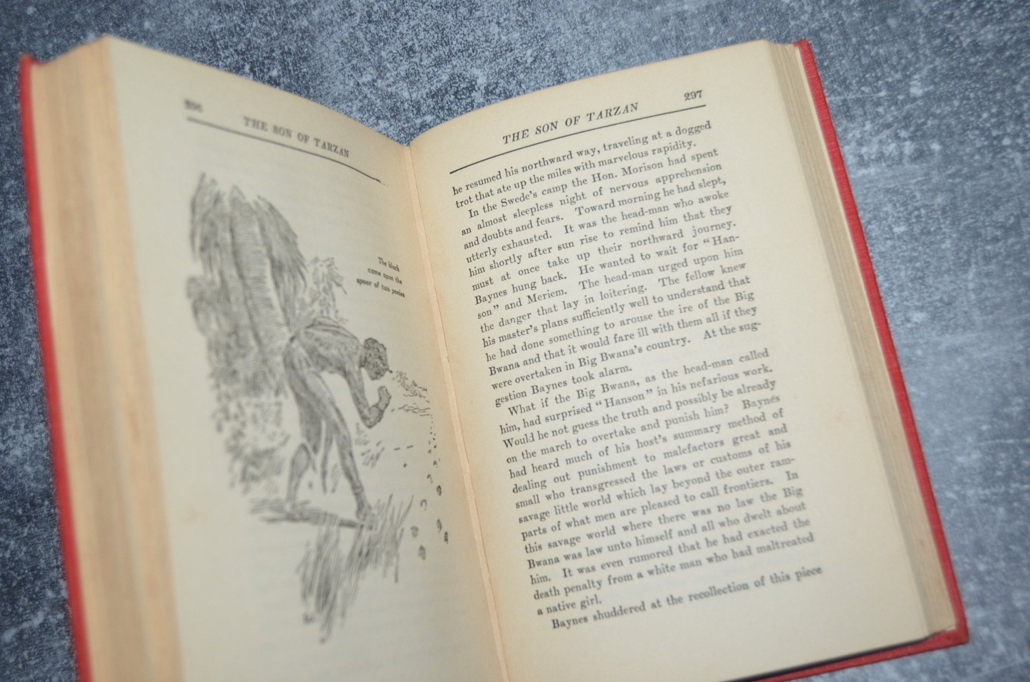 Grosset & Dunlap Edition Son of Tarzan by Edgar Rice Burroughs 1917 - Brookfield Books