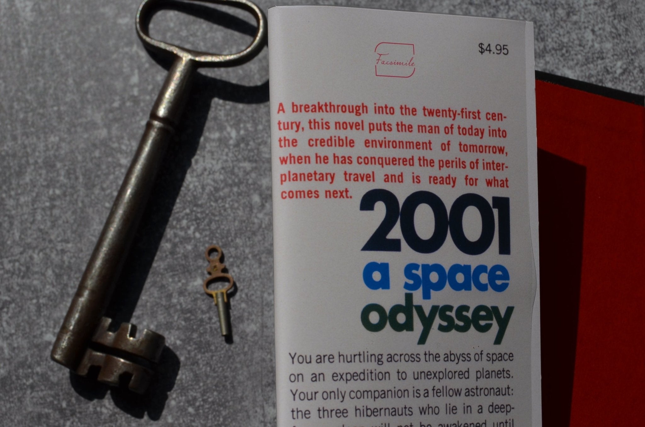 New Edition of 2001: A Space Odyssey by Arthur Clarke in a Facsimile First Edition Dust Jacket