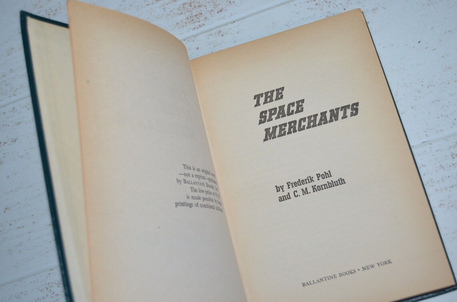 Signed First Edition The Space Merchants by Frederik Pohl & CM Kornbluth 1953 - Brookfield Books