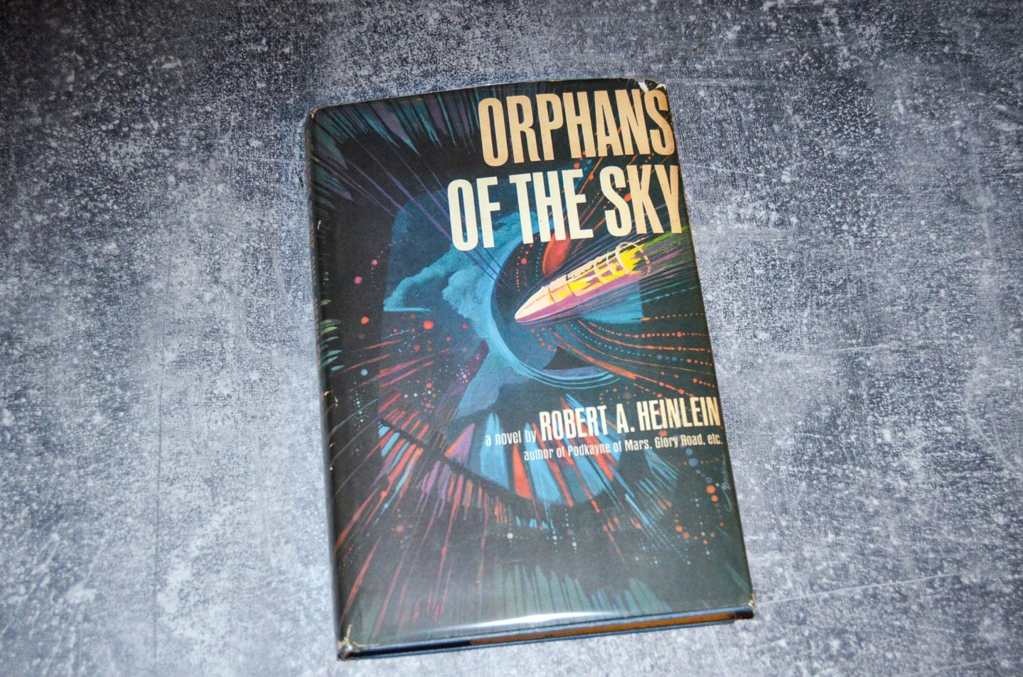 Vintage Book Club Edition Orphans of the Sky by Robert Heinlein 1964 - Brookfield Books