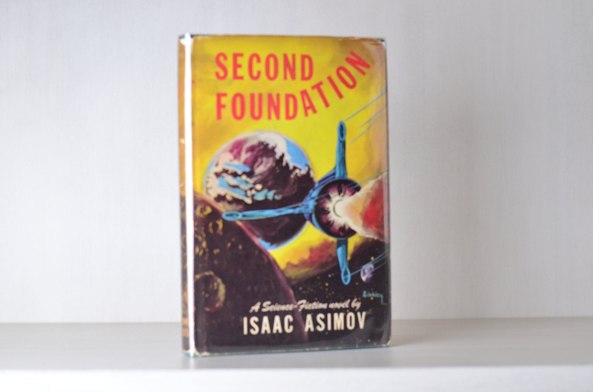 Vintage Book Club Edition Second Foundation by Isaac Asimov 1953 - Brookfield Books