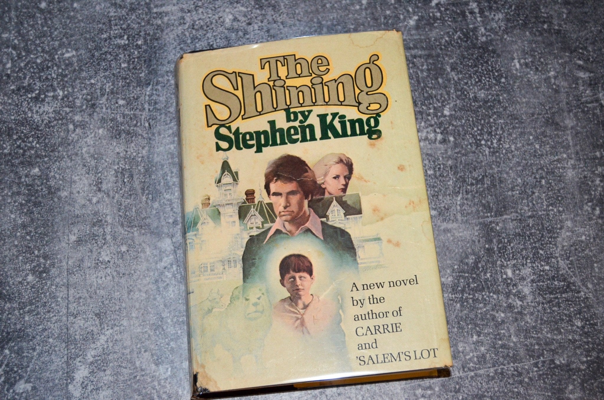 Vintage Book Club Edition The Shining by Stephen King 1977 - Brookfield Books