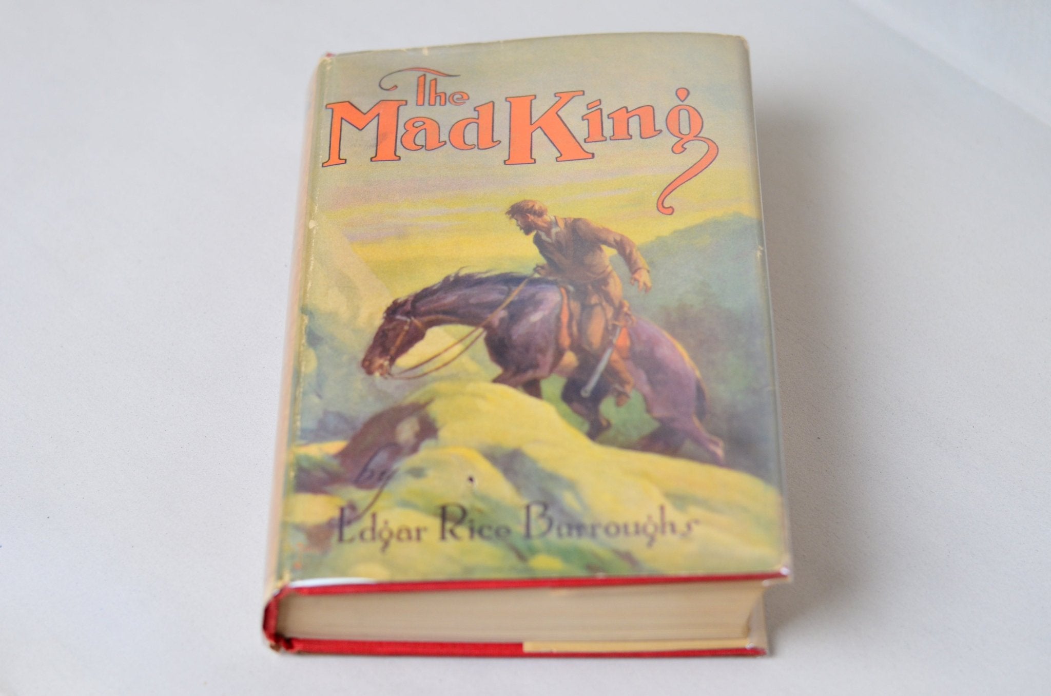 Vintage The Mad King by Edgar Rice Burroughs 1926 - Brookfield Books