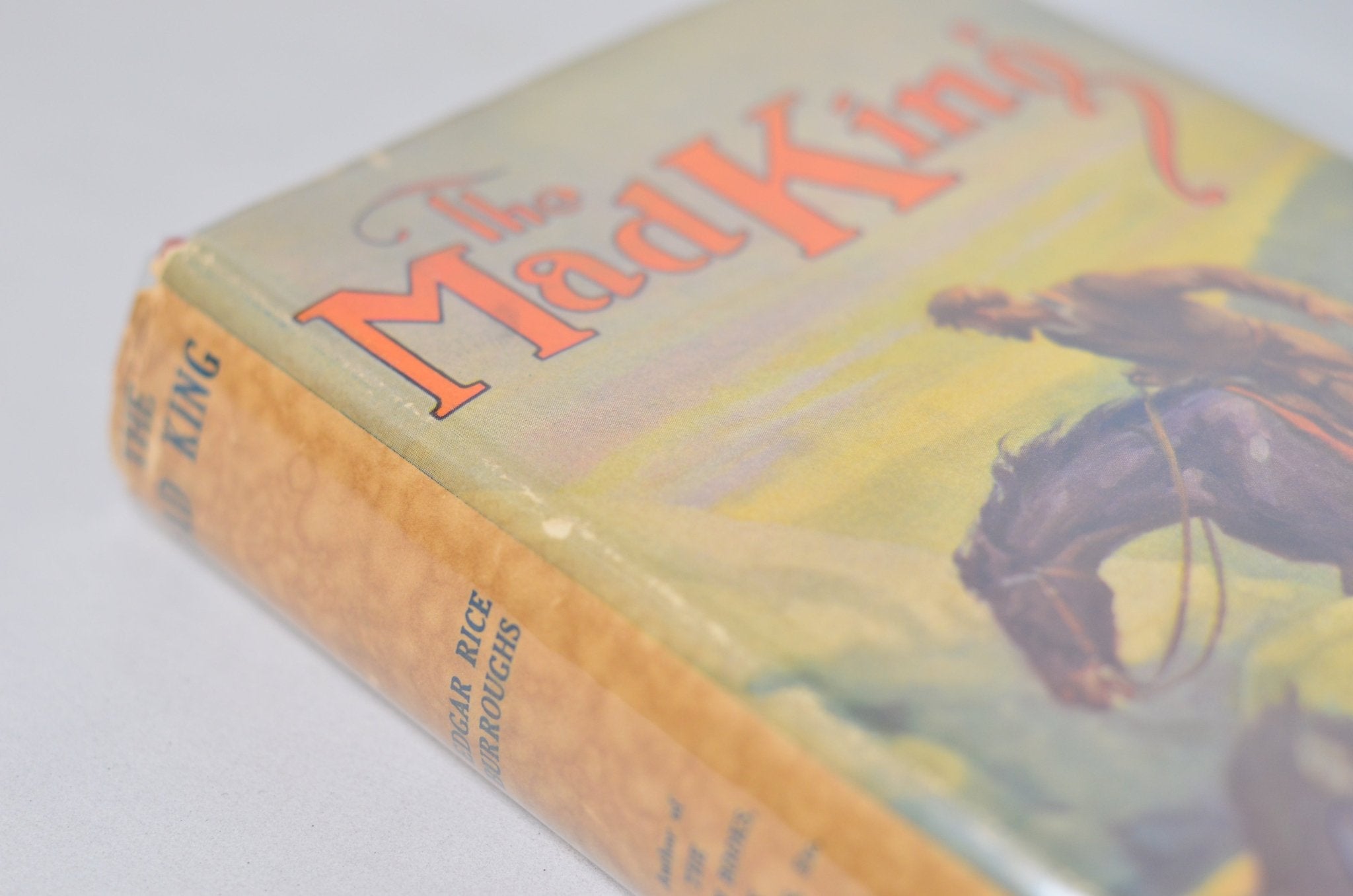 Vintage The Mad King by Edgar Rice Burroughs 1926 - Brookfield Books