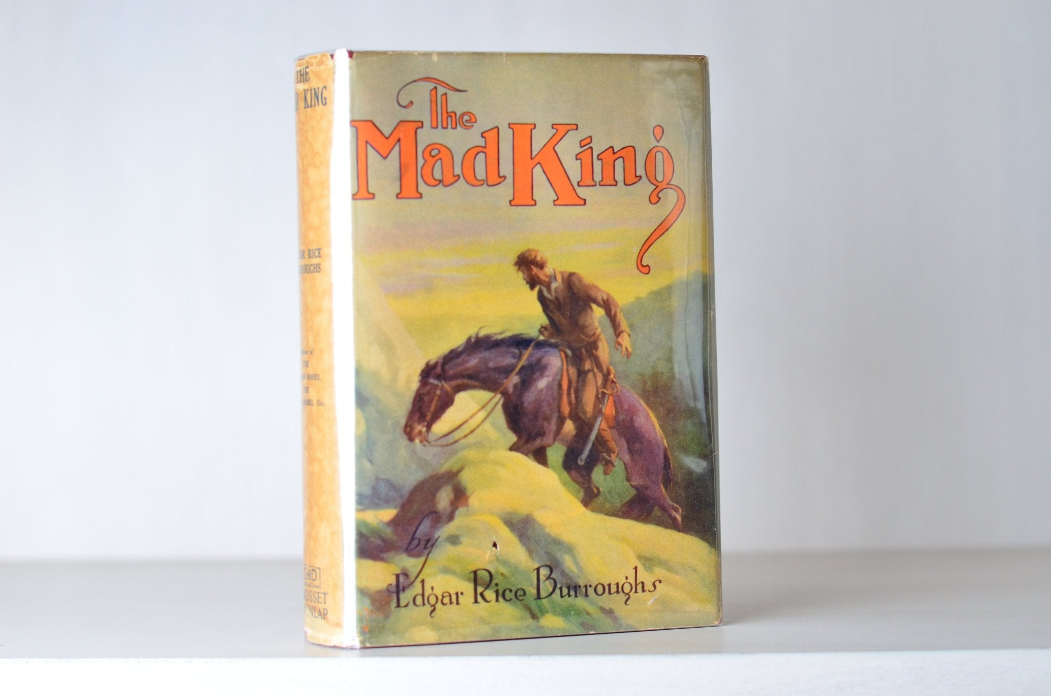 Vintage The Mad King by Edgar Rice Burroughs 1926 - Brookfield Books