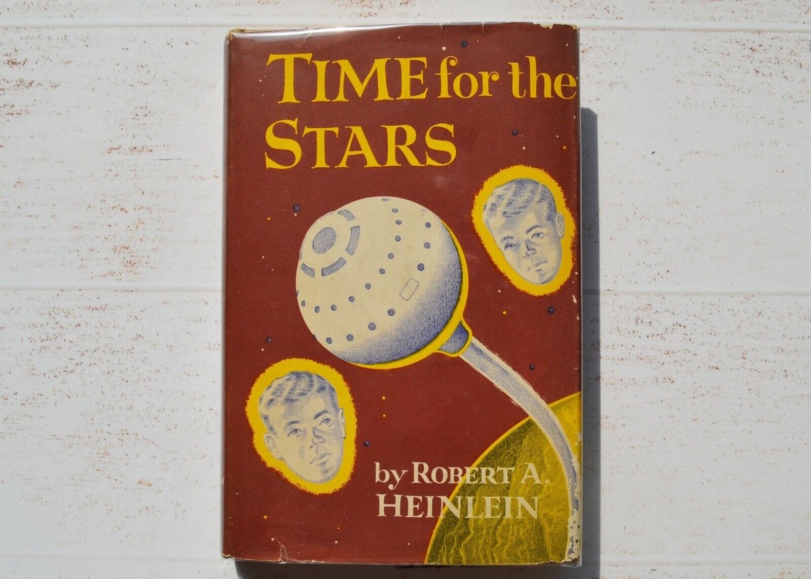 Vintage Time for the Stars by Robert Heinlein 1956 - Brookfield Books