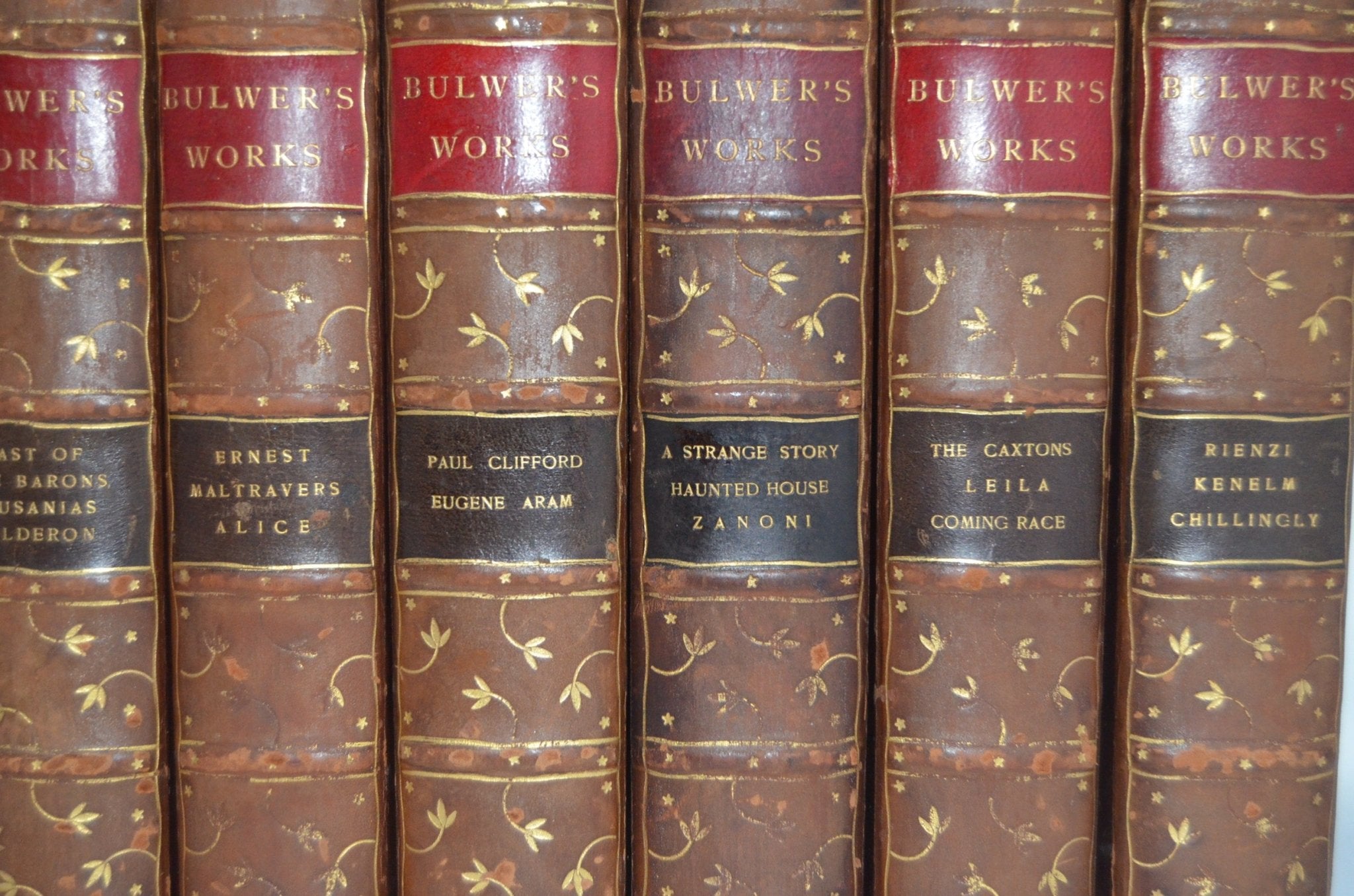 Complete Works of Edward Bulwer-Lytton in 13 Volumes – Thomas Crowell - Brookfield Books