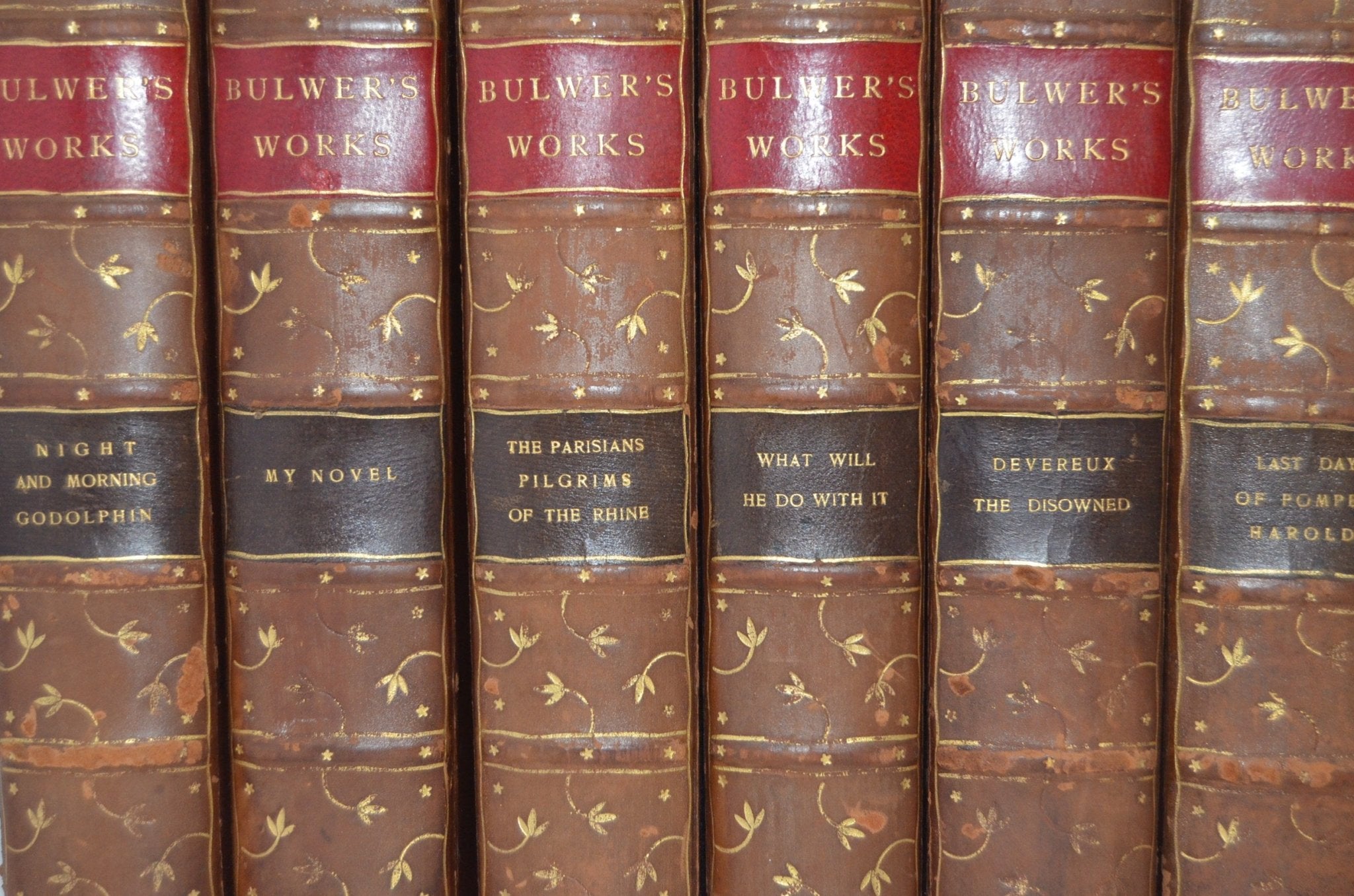 Complete Works of Edward Bulwer-Lytton in 13 Volumes – Thomas Crowell - Brookfield Books