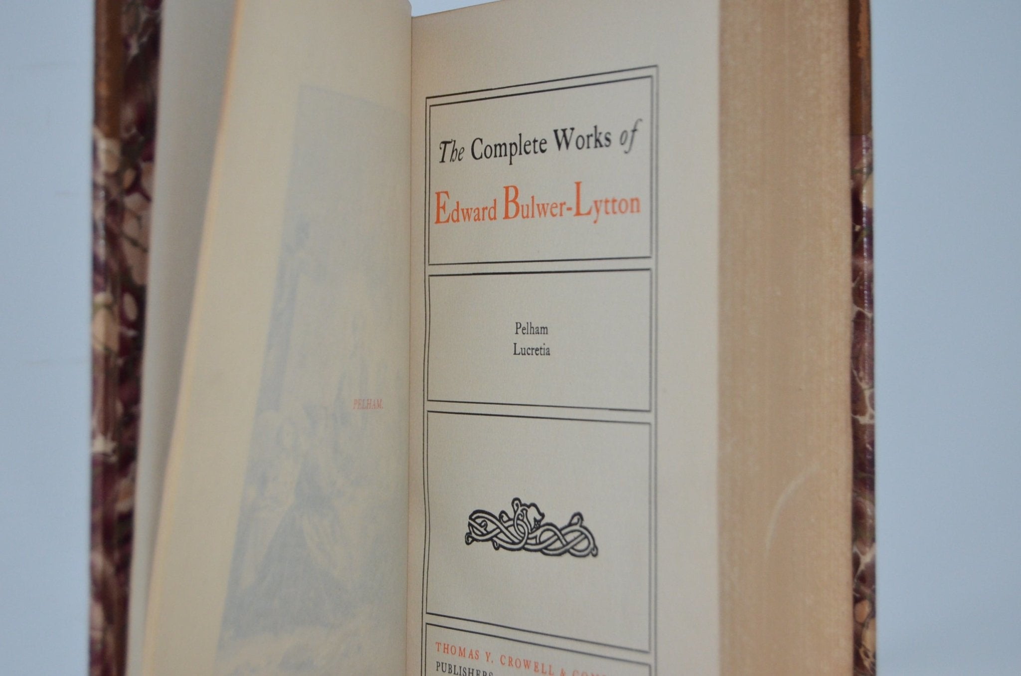 Complete Works of Edward Bulwer-Lytton in 13 Volumes – Thomas Crowell - Brookfield Books