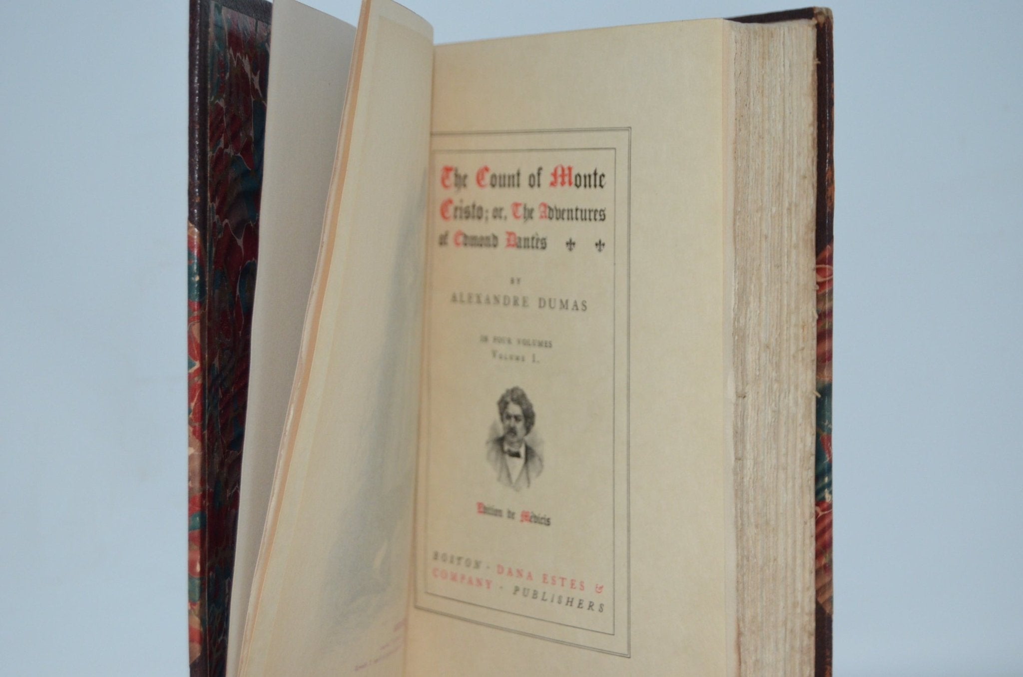 Limited Edition Works of Alexandre Dumas in 45 Volumes – Dana Estes c 1900 - Brookfield Books